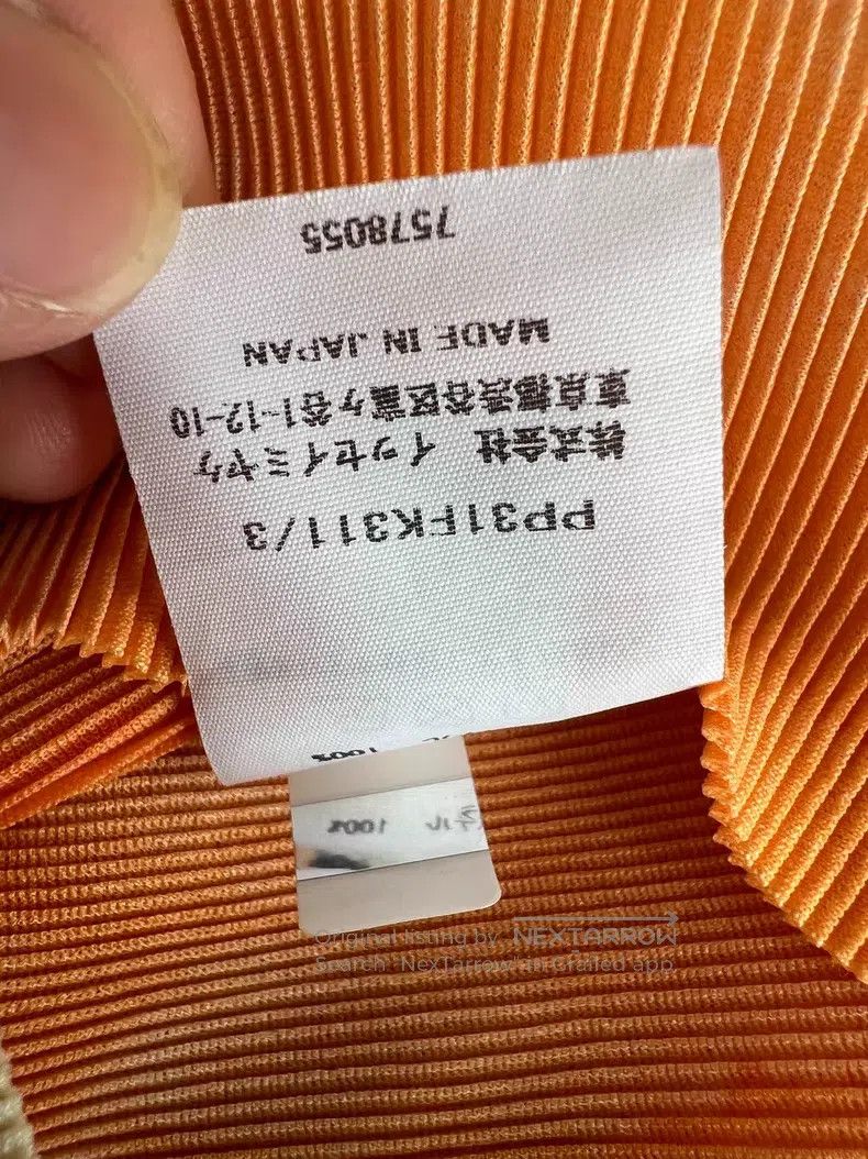 Issey Miyake Issey Miyake Orange Short-Sleeve T-Shirt Size L / US 10 / IT 46 - 5 Thumbnail