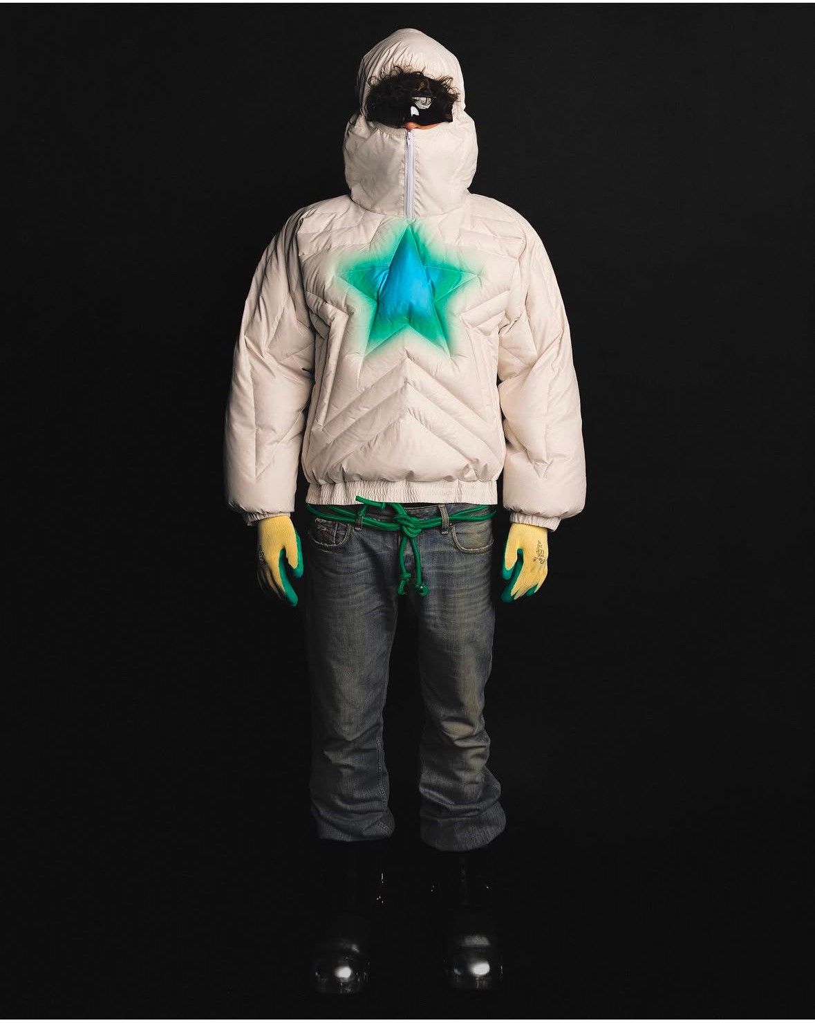 Bad Son Badson ‘STAR’ Puffer Size US S / EU 44-46 / 1 - 2 Thumbnail