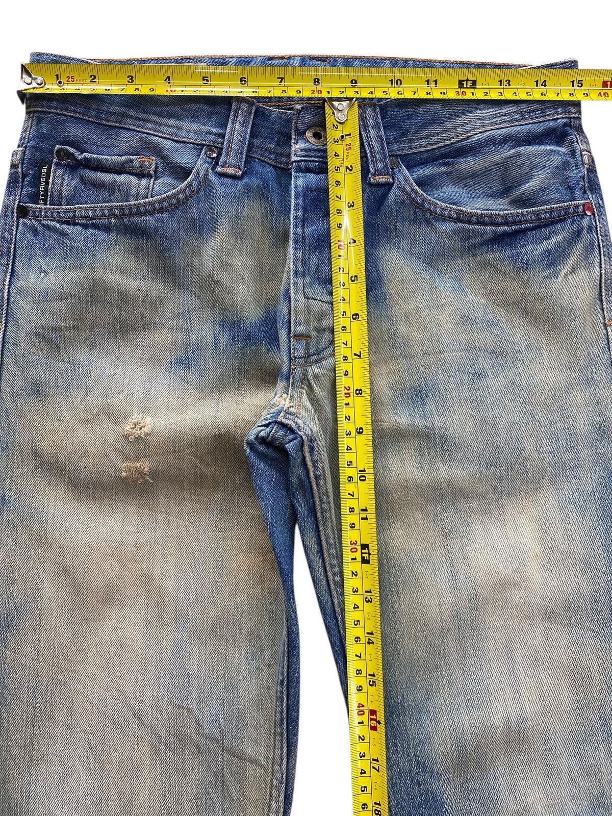 55DSL 55DSL Mud Wash Straight Leg Style Jeans Size US 30 / EU 46 - 6 Thumbnail