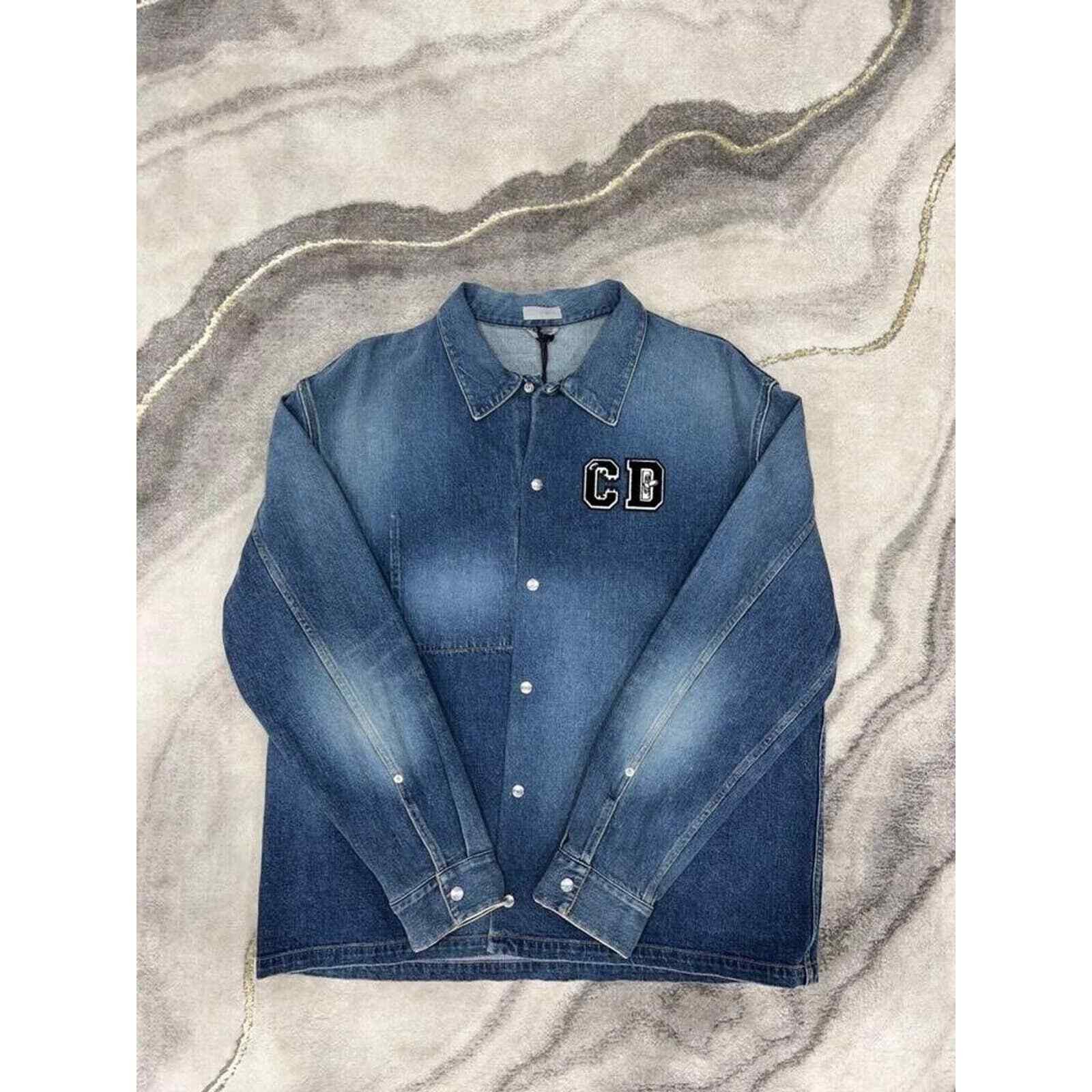 Dior Dior and Kenny Overshirt Shirt Jacket Long Sleeve 54 Size US L / EU 52-54 / 3 - 8 Thumbnail
