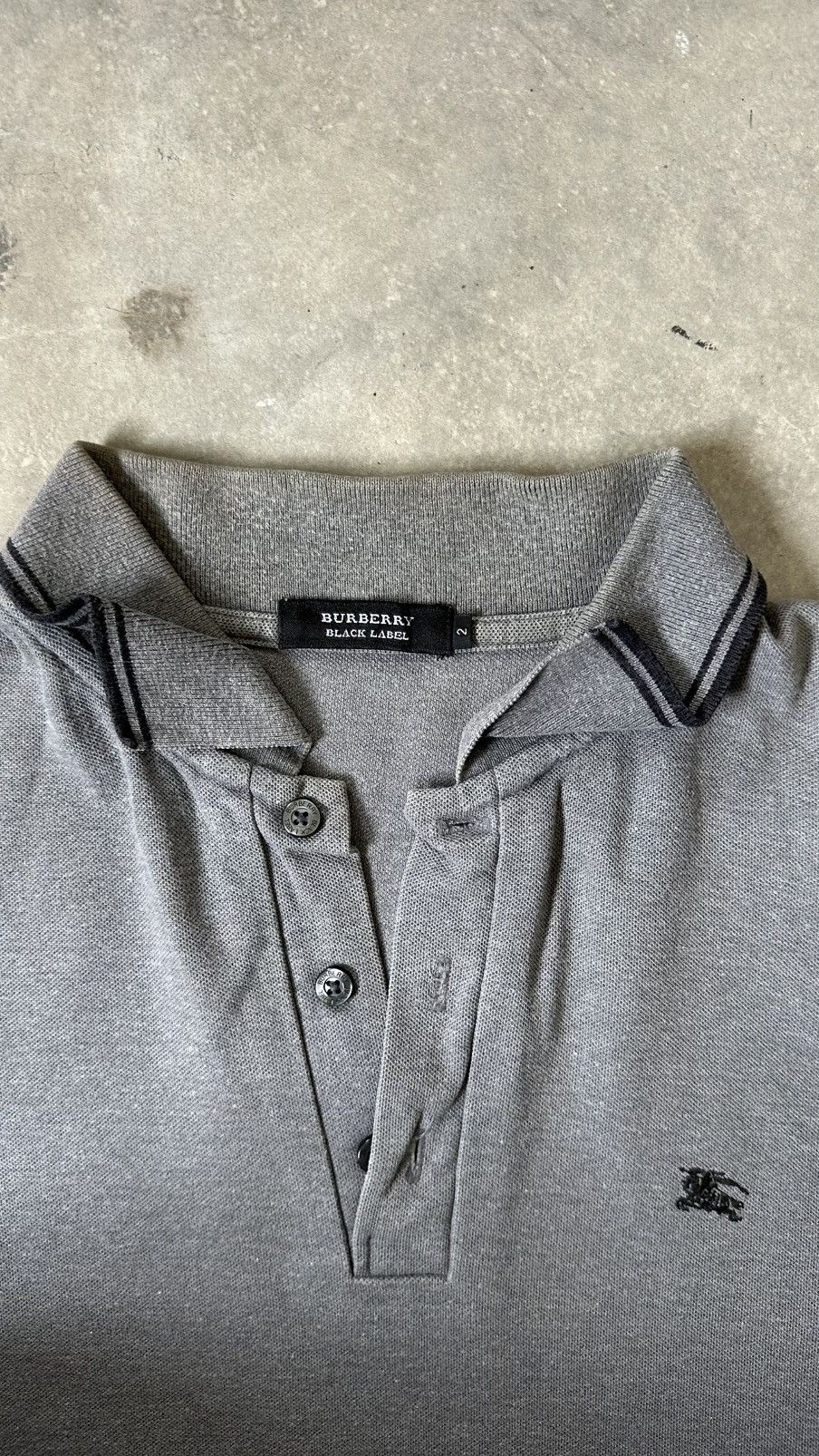 Burberry BURBERRY BLACK LABEL POLO TEE Size US S / EU 44-46 / 1 - 5 Thumbnail