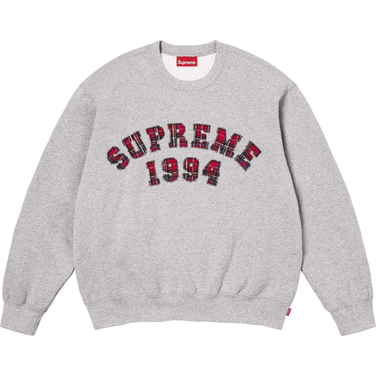 Supreme Supreme S/s 26 Plaid Arc Crewneck Size US XL / EU 56 / 4 - 1 Thumbnail
