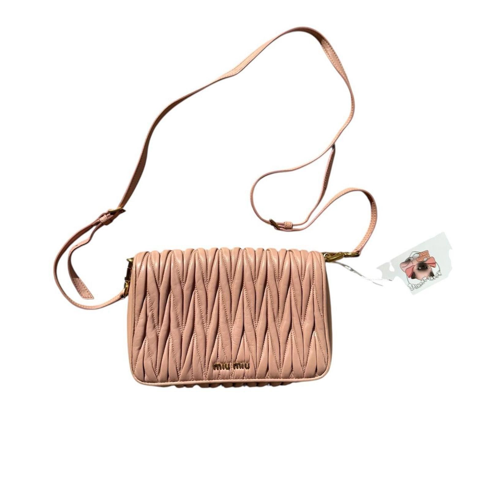 Miu Miu miu miu pink shoulder bag Size ONE SIZE - 1 Thumbnail