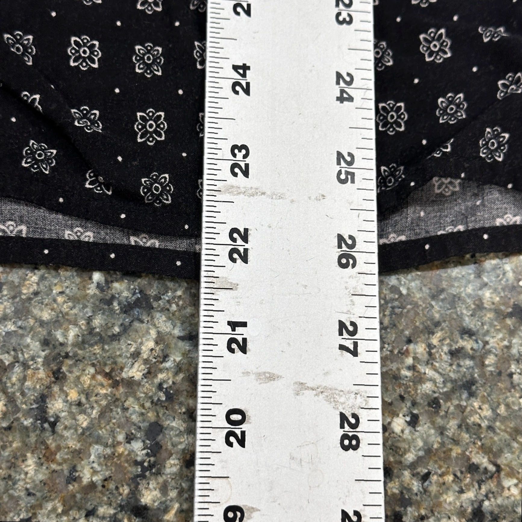 Faded Glory Faded Glory Tunic Top Womens Plus 4X Black White Boho Geometric Print 3/4 Sleeve Size XXL / US 16-18 / IT 52-54 - 5 Thumbnail
