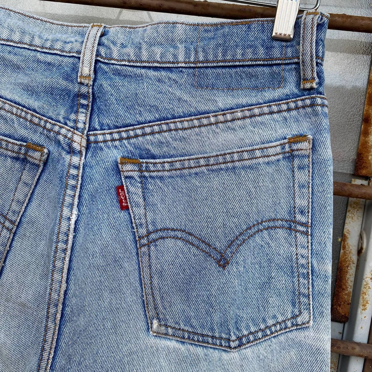 Levi's × Vintage VINTAGE LEVIS 1990S STONEWASH DENIM Size US 28 / EU 44 - 12 Thumbnail