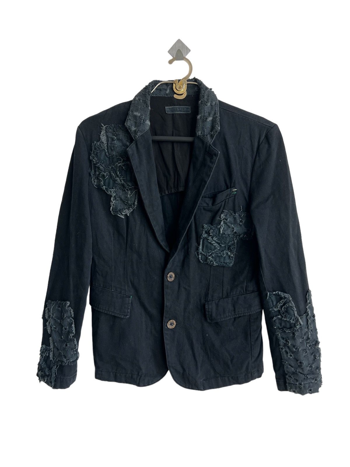 Bond No. 9 AW14 Bond & Peace 🇯🇵 Sashiko Boro Crazy Patchwork Jacket Size US M / EU 48-50 / 2 - 4 Thumbnail