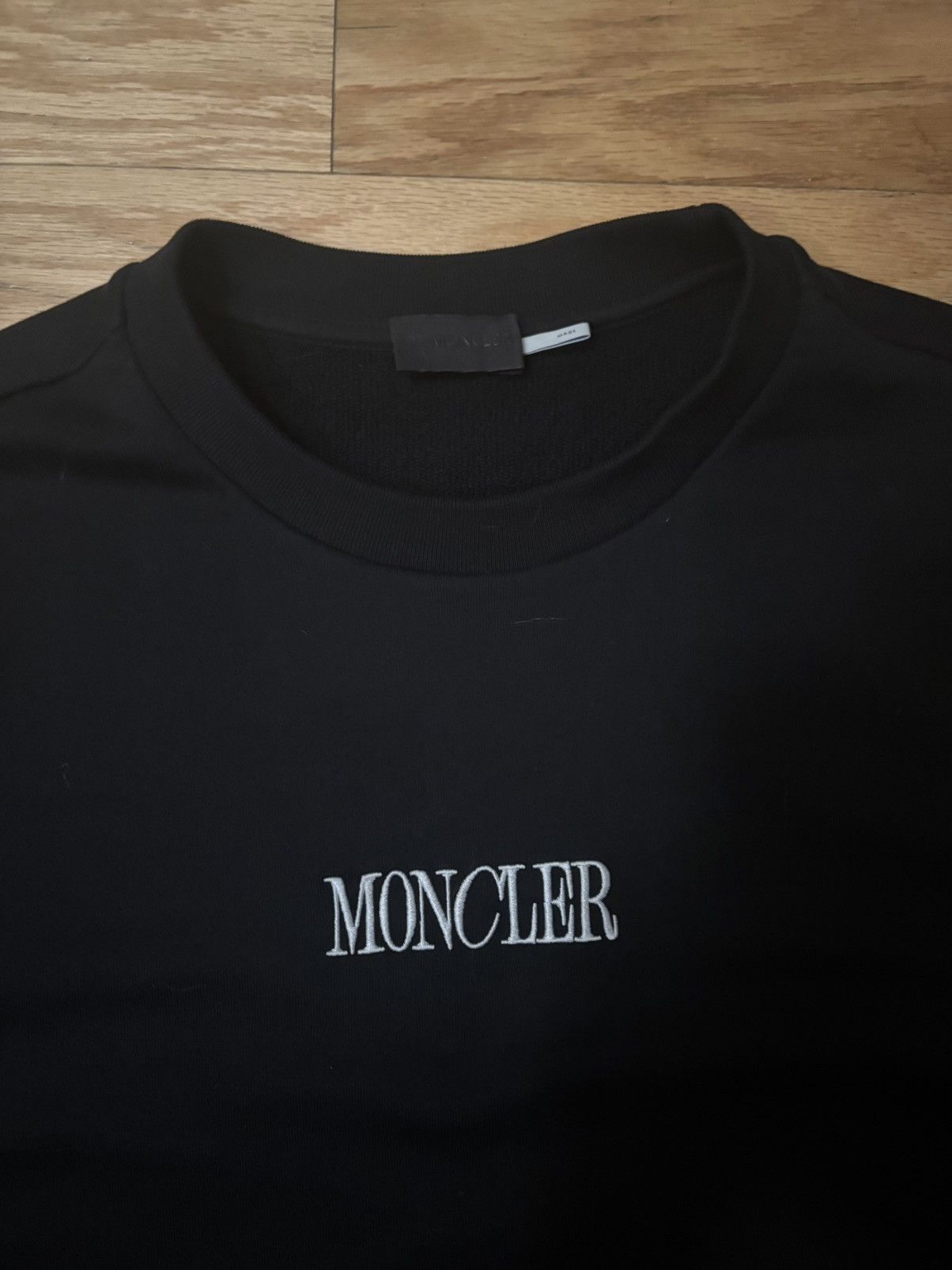 Moncler Moncler embroidered logo sweatshirt Size US M / EU 48-50 / 2 - 2 Thumbnail