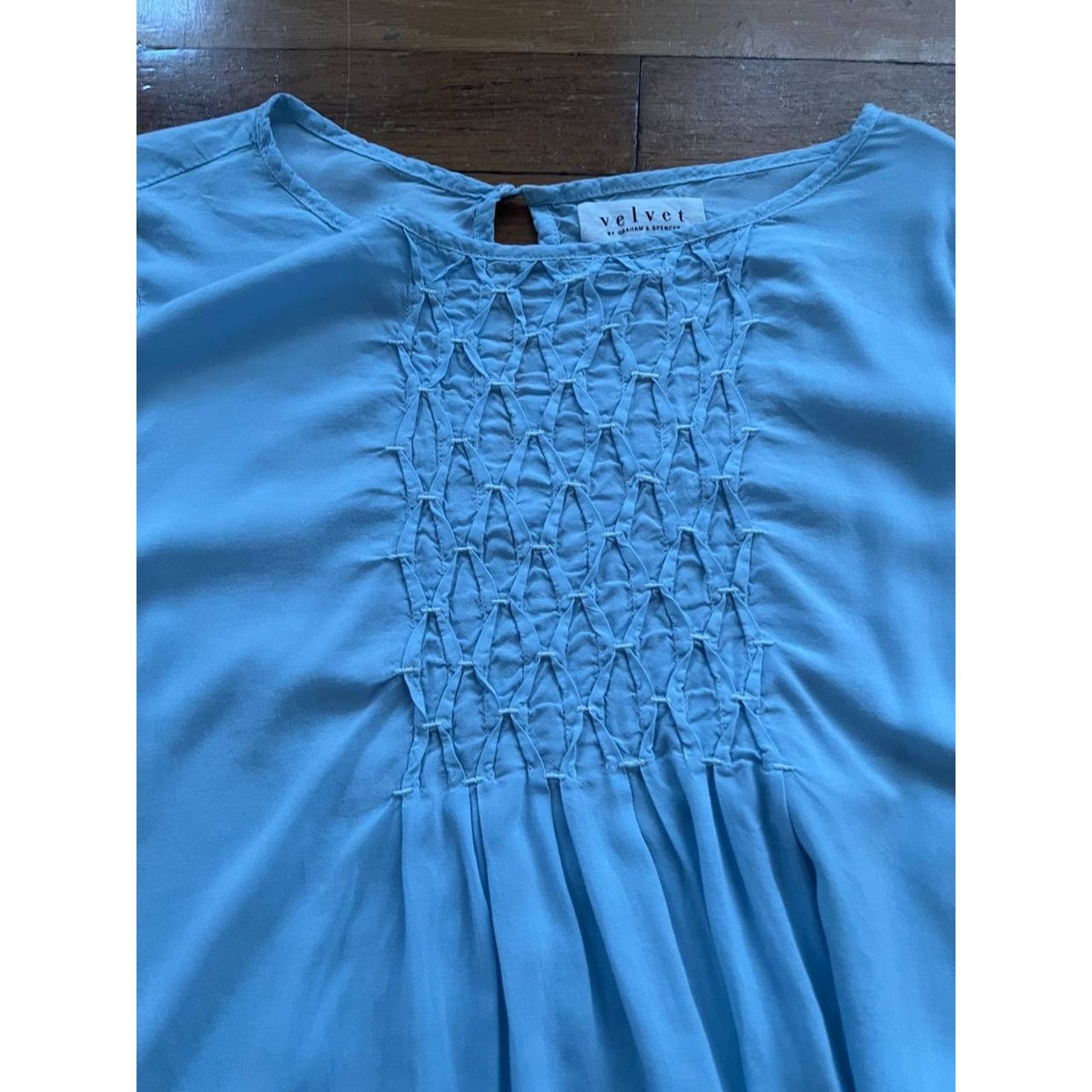 Velvet Anthropologie Velvet Women's Embroiderd Cotton top M A001955 Size M / US 6-8 / IT 42-44 - 7 Thumbnail