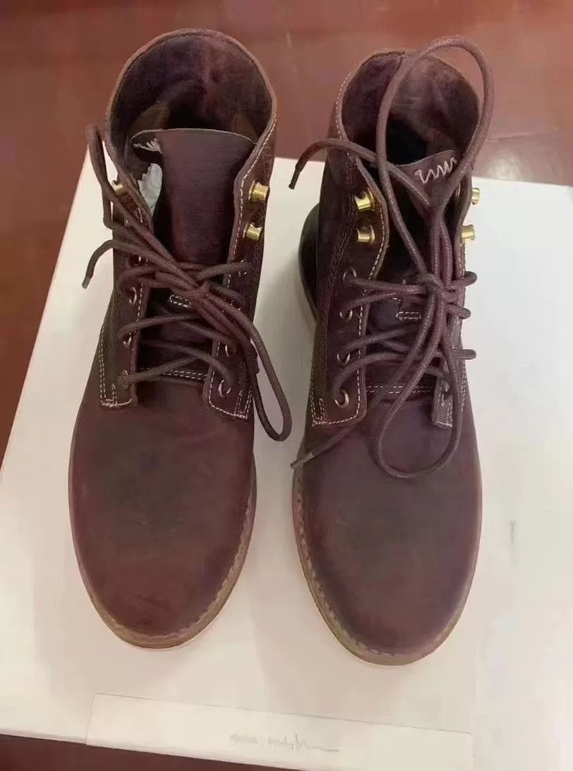 Visvim visvim 19ss spot virgil boots folk wmn dk brown w7 leather Size US 7 / EU 40 - 1 Thumbnail