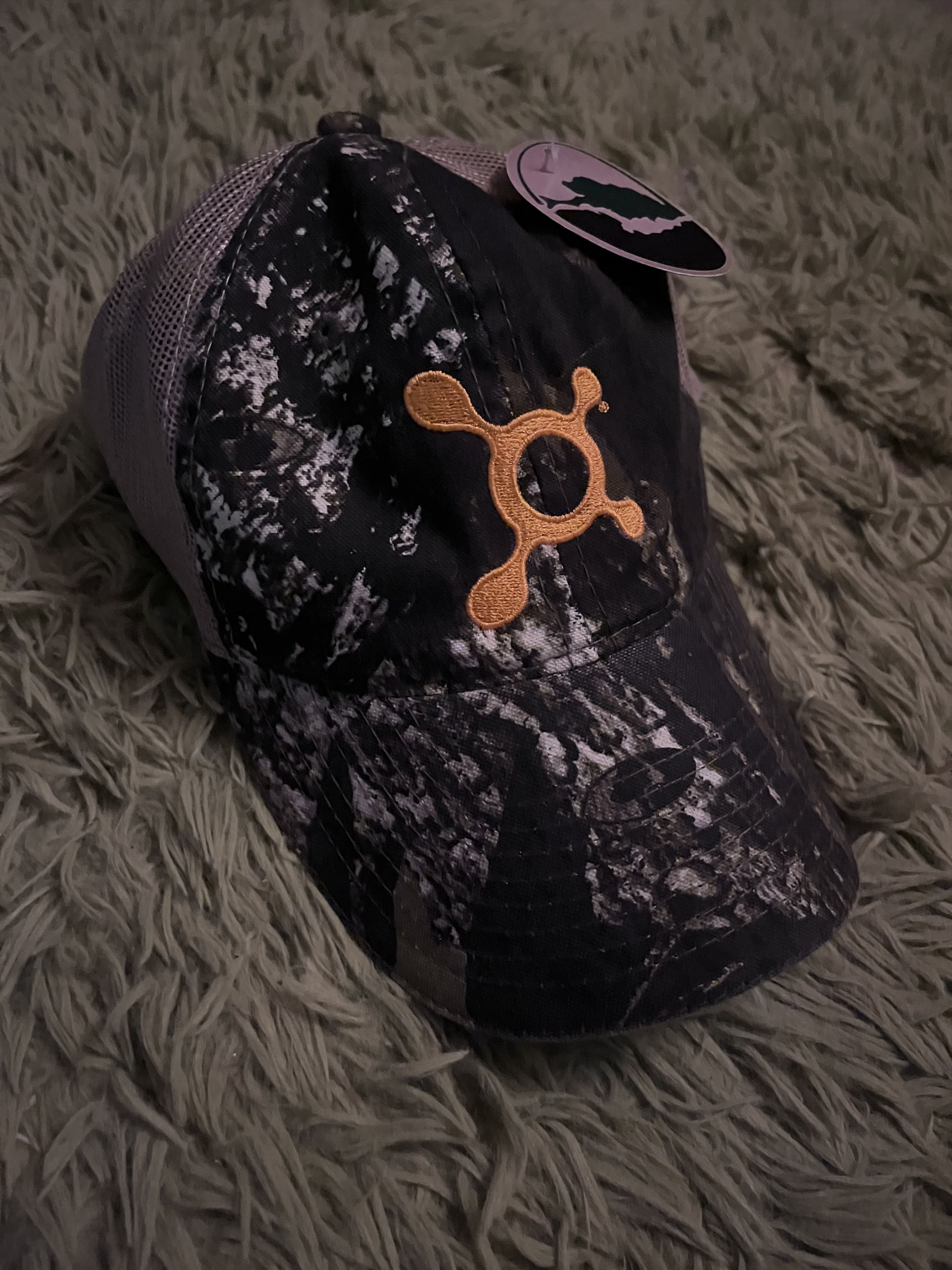 Realtree Orange Theory Real Tree Camo Baseball Hat Size ONE SIZE - 1 Preview