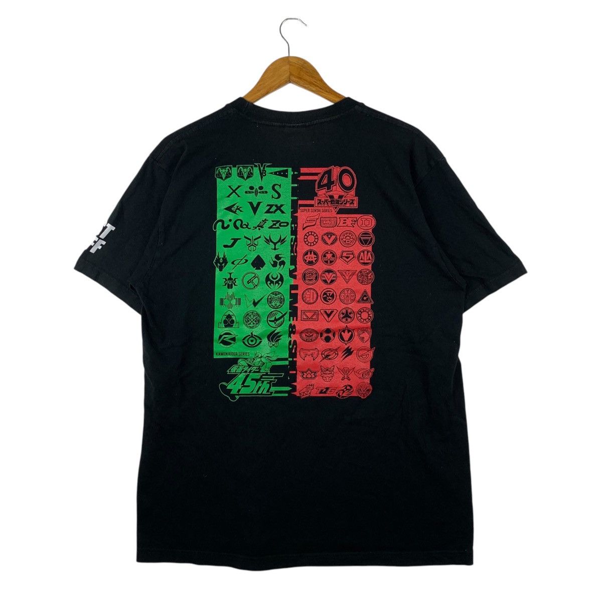 Japanese Brand KAMEN RIDER 45 Super Sentai 40 Anniversary Japanese T-Shirt Size US XL / EU 56 / 4 - 3 Thumbnail