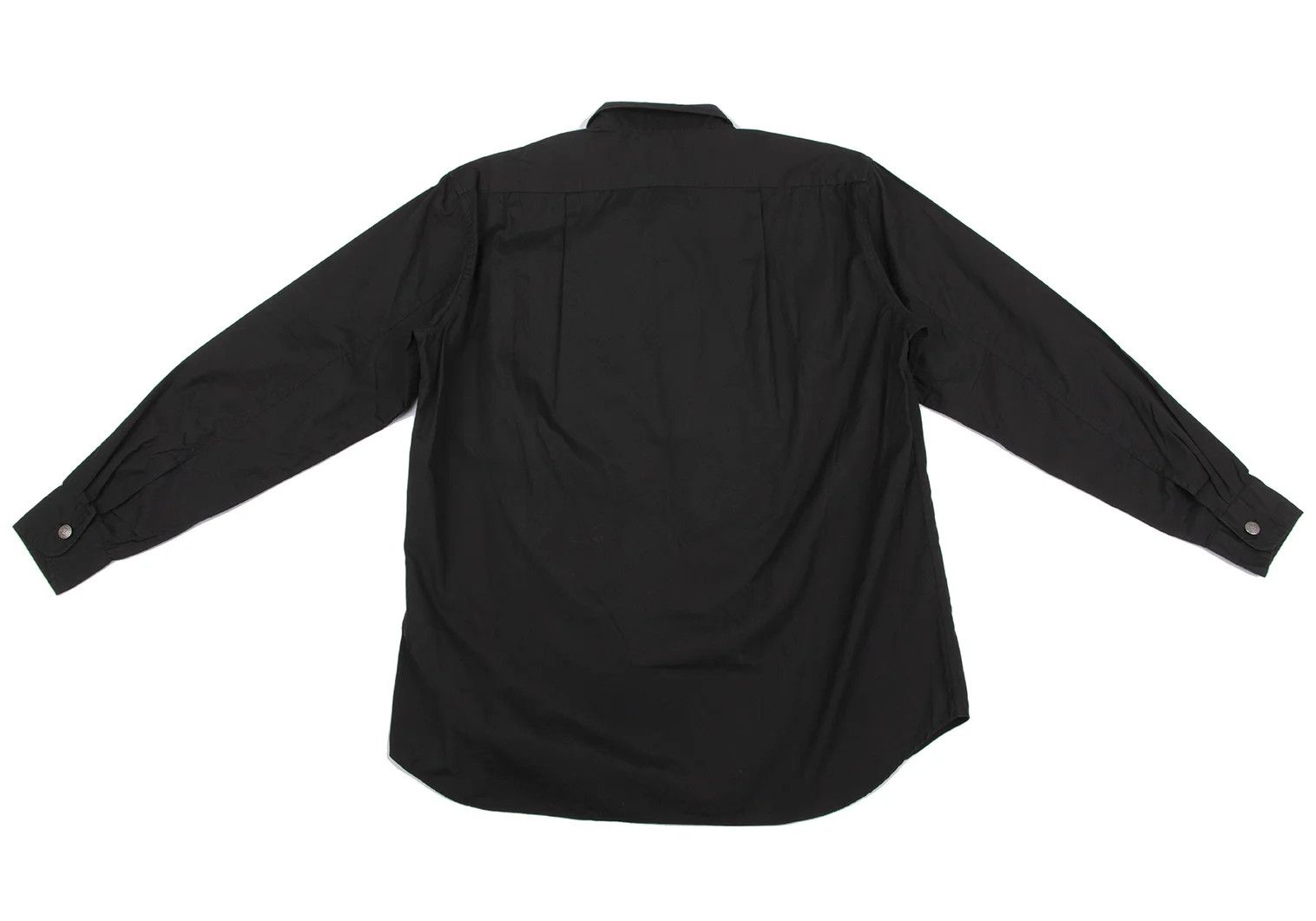 agnes b. Cotton Floral Button Long Sleeve Shirt in Black Size M Size US M / EU 48-50 / 2 - 11 Thumbnail