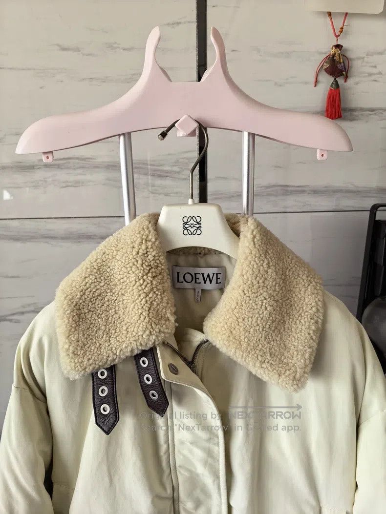 Loewe Loewe Balloon Jacket, Collar Trimmed with Raw Wool, Inner Size XS / US 0-2 / IT 36-38 - 5 Thumbnail