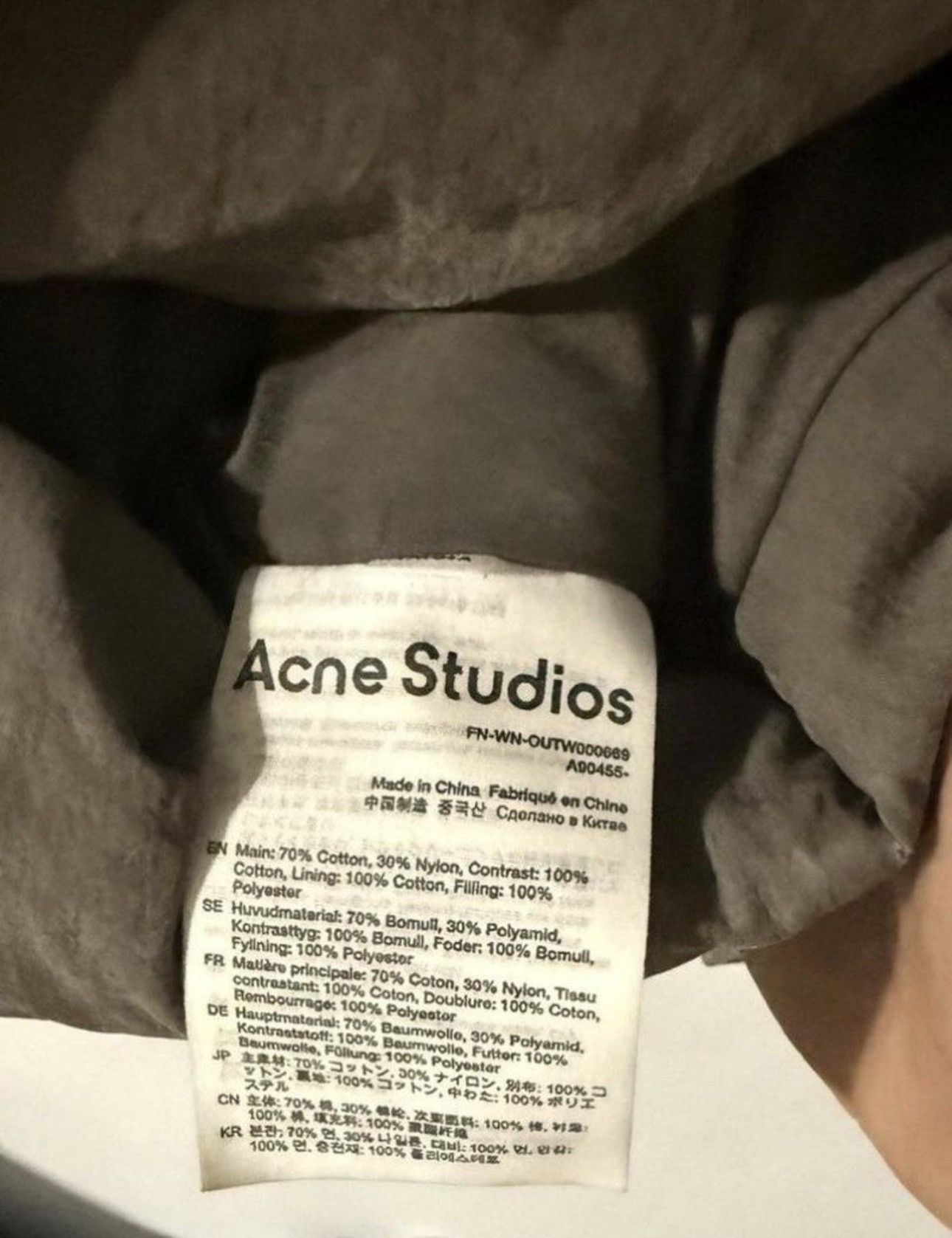 Acne Studios Acne studio army parka cropped jacket Size US M / EU 48-50 / 2 - 4 Thumbnail