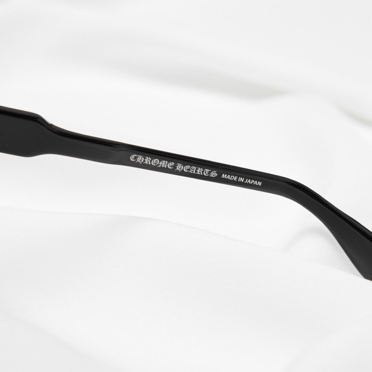 Chrome Hearts CHROME HEARTS BULGE BLACK SHINY SILVER GLASSES Size ONE SIZE - 5 Thumbnail