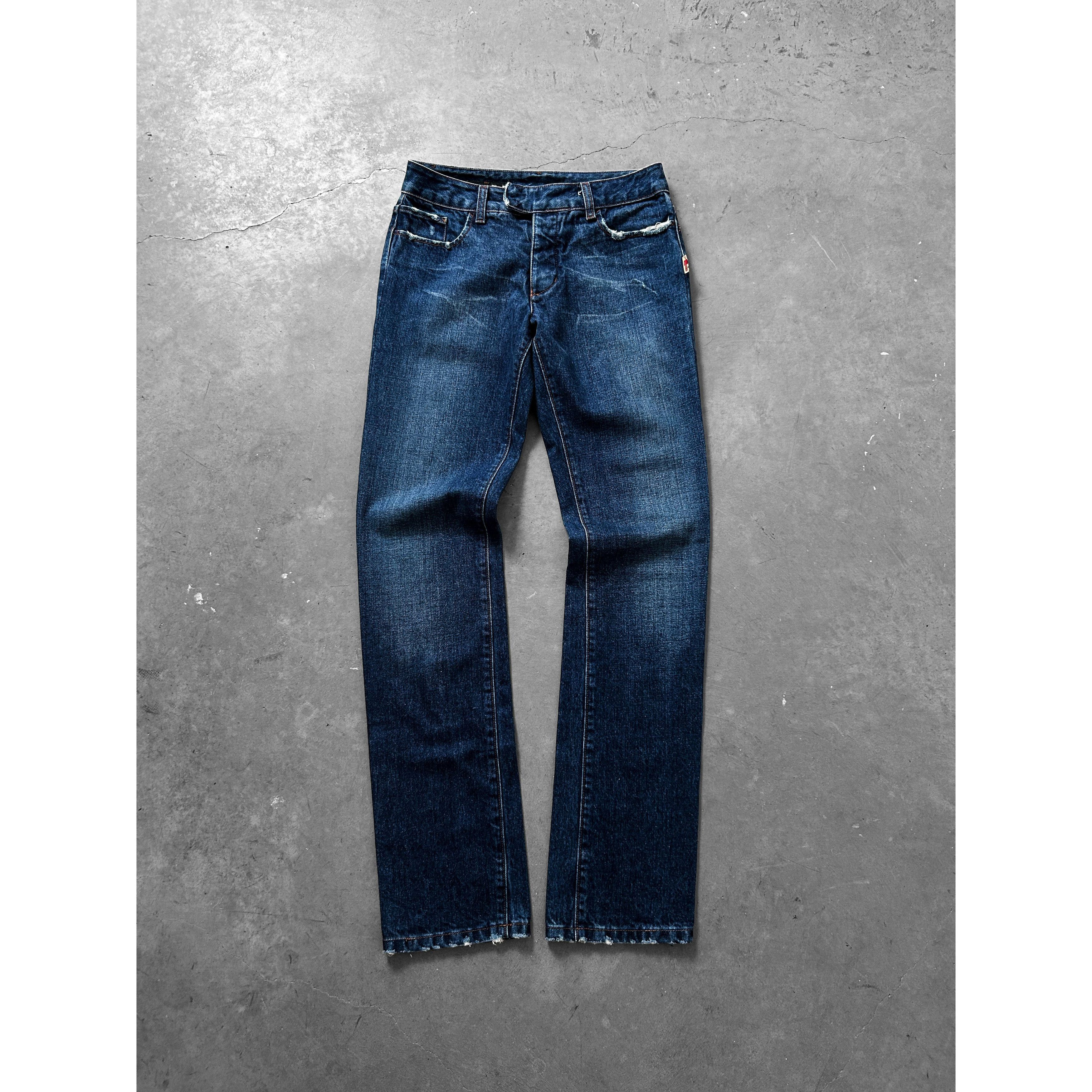 Jean Paul Gaultier Jean Paul Gaultier Blue Classic Denim Jeans Size US 30 / EU 46 - 2 Thumbnail
