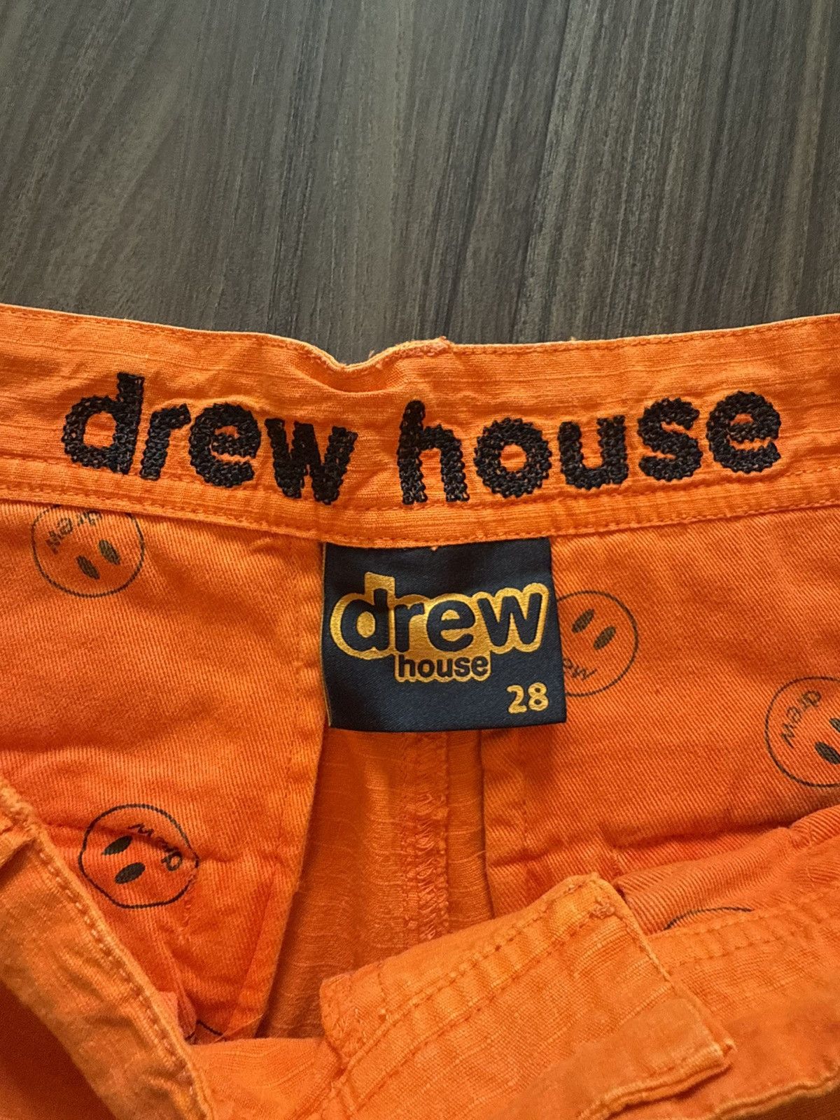 Drew House Drew House Orange Cotton Ripstop Cargo Pants Size 28 NWT Size US 28 / EU 44 - 3 Thumbnail