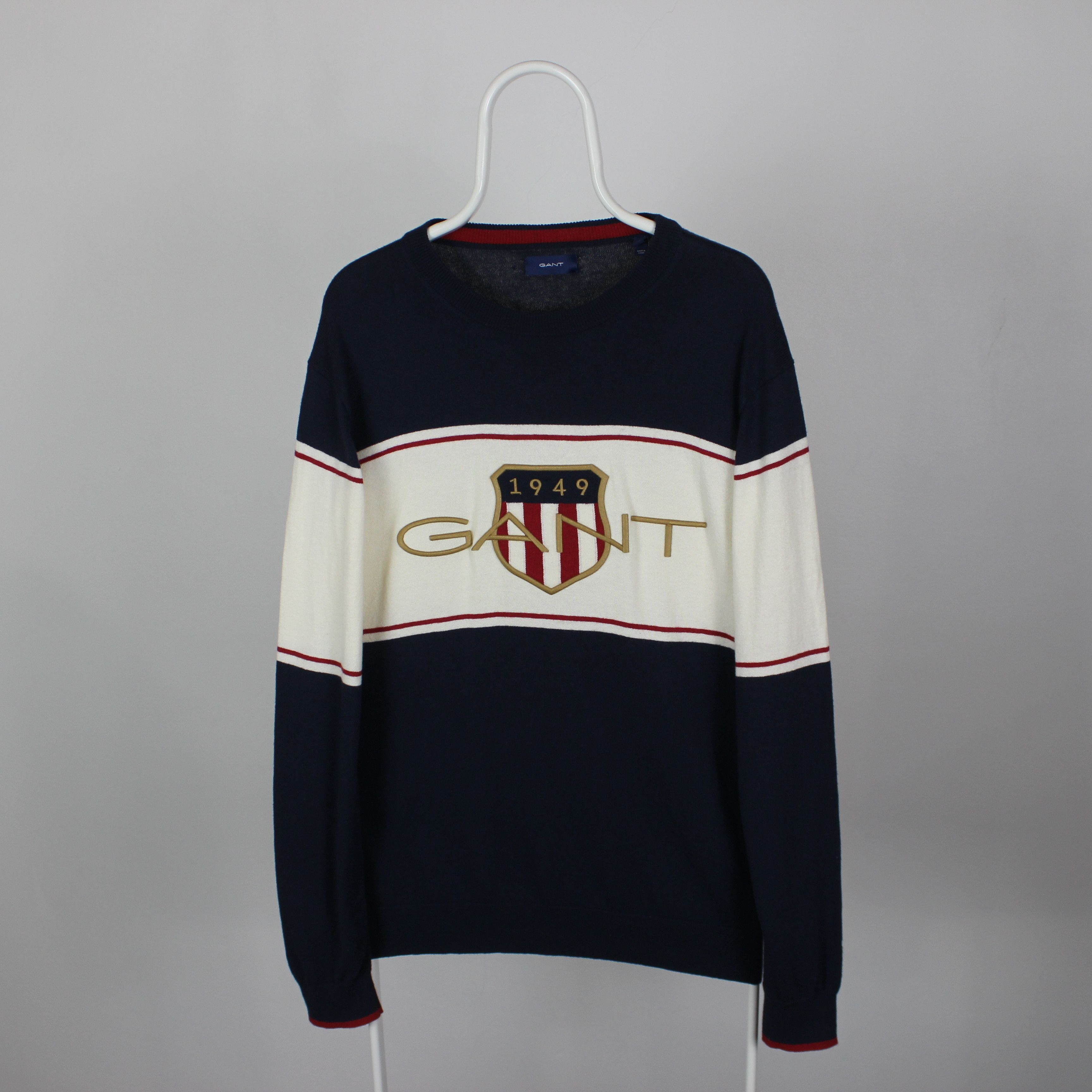 Gant GANT sweater men cashmere cotton centr logo XL Size US XL / EU 56 / 4 - 6 Thumbnail