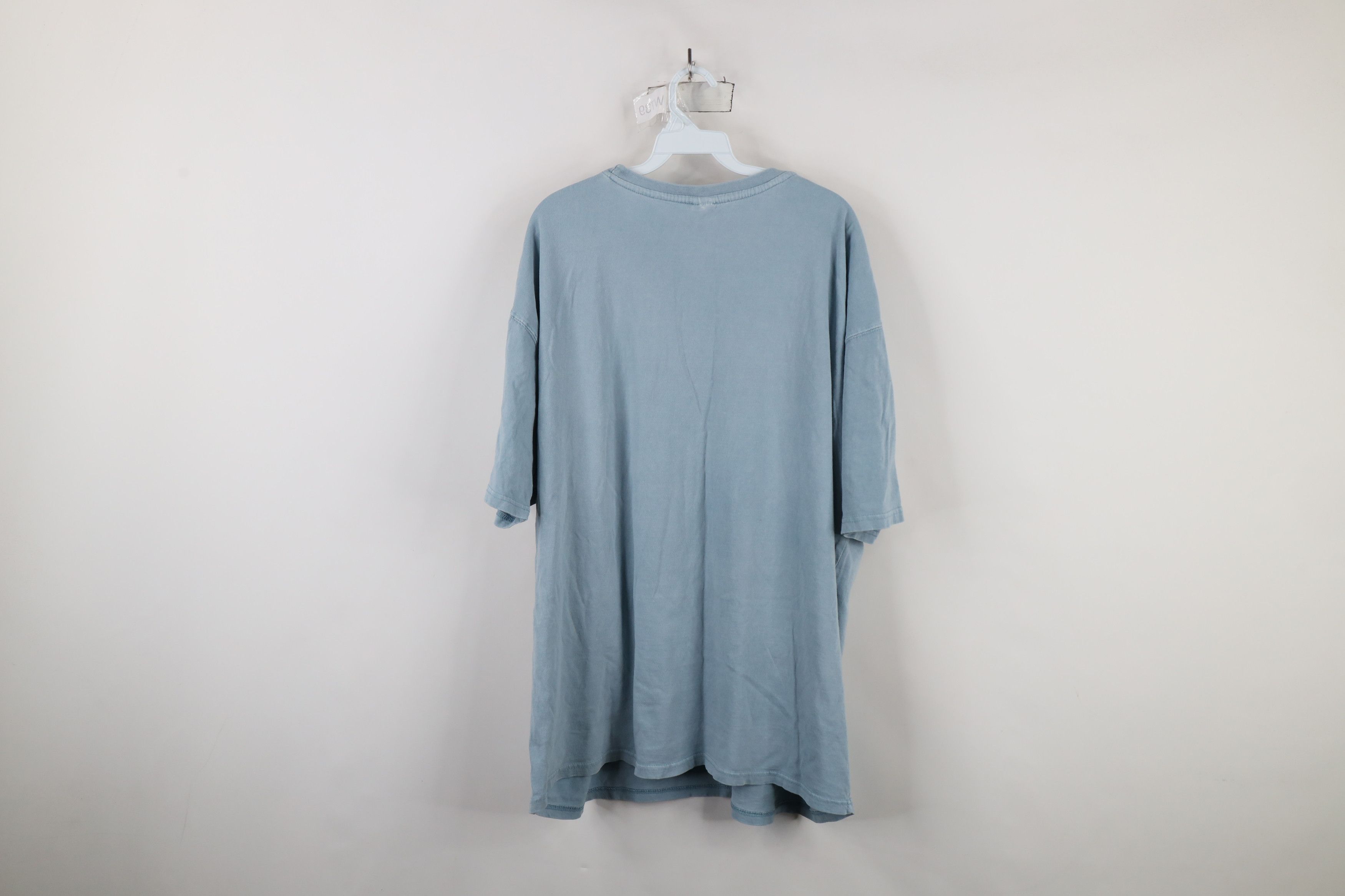 Vintage Vintage 90s Spell Out Cheers Boston Bar T-Shirt Blue Cotton Size US XL / EU 56 / 4 - 9 Thumbnail