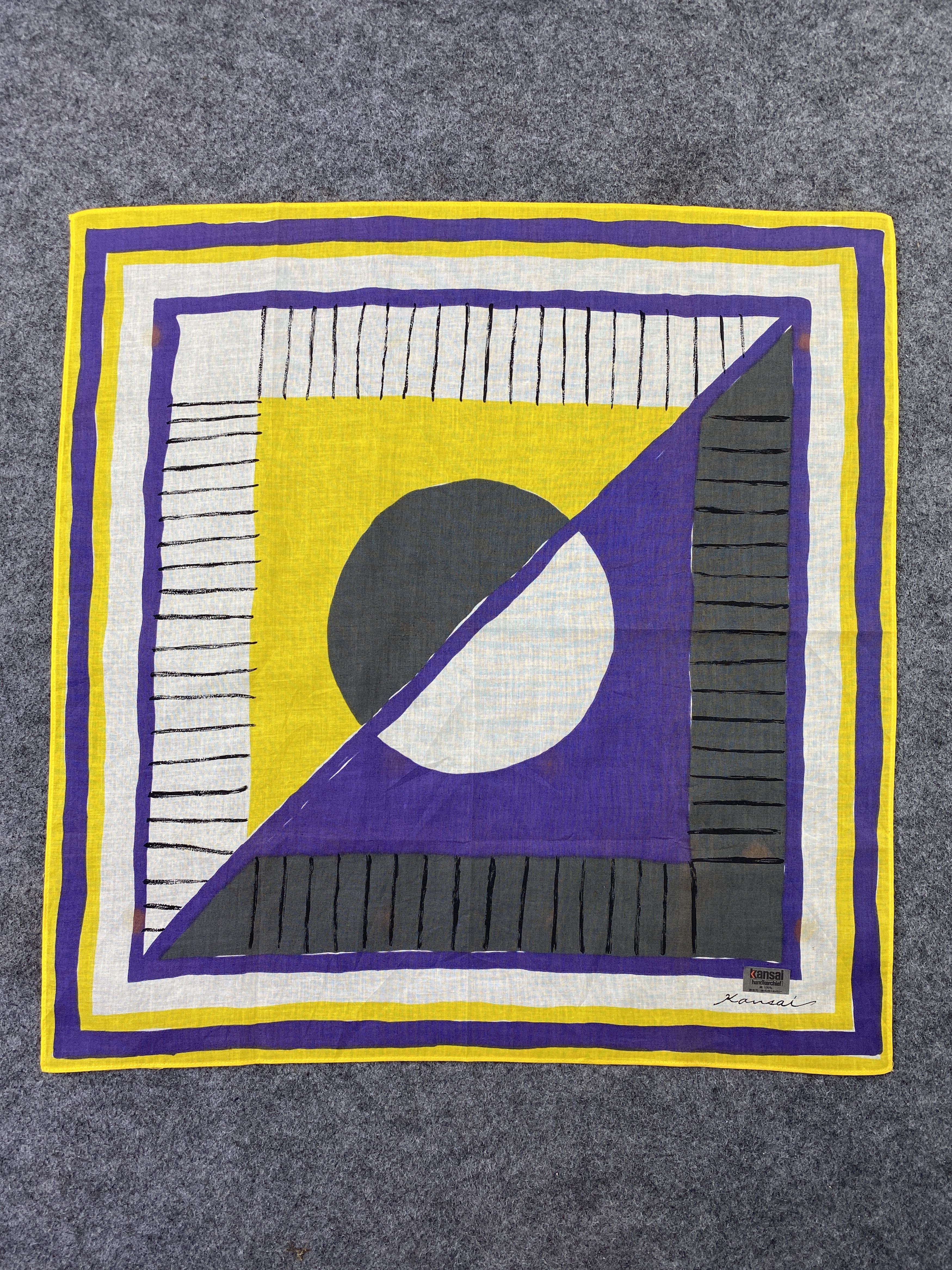 Japanese Brand × Kansai Yamamoto Kansai Yamamoto Handkerchief / Bandana / Neckerchief-B174 Size ONE SIZE - 3 Thumbnail