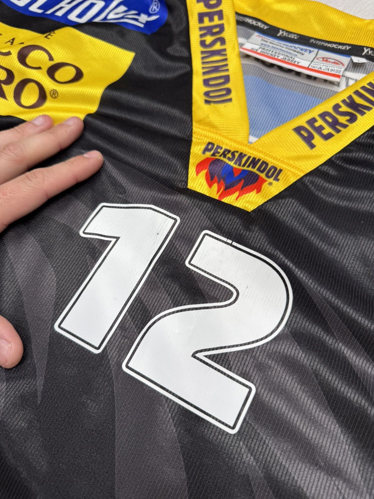 Other Signed SC Bern Inter Hockey #12 Housi Vo BARN Swiss Jersey Size US L / EU 52-54 / 3 - 3 Thumbnail