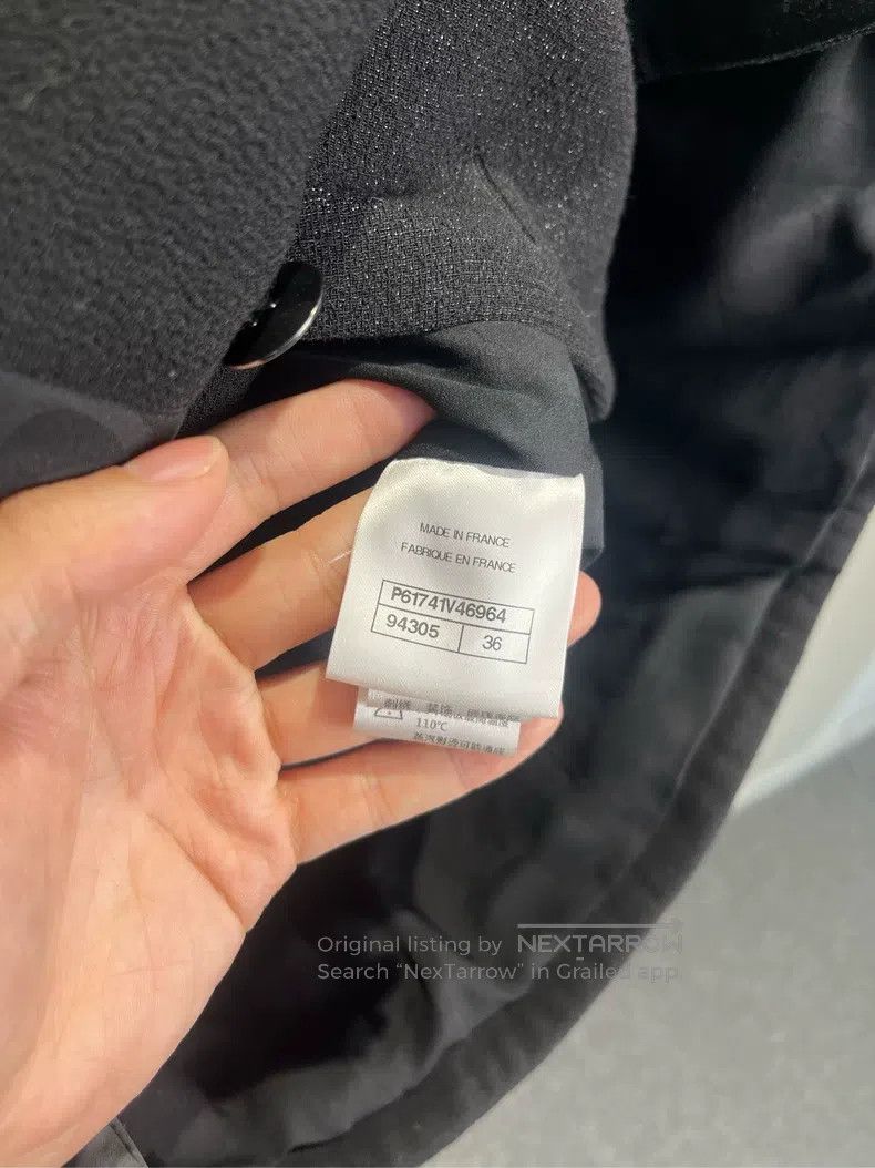 Chanel Chanel Black double-breasted long-sleeved jacket Size XS / US 0-2 / IT 36-38 - 4 Thumbnail