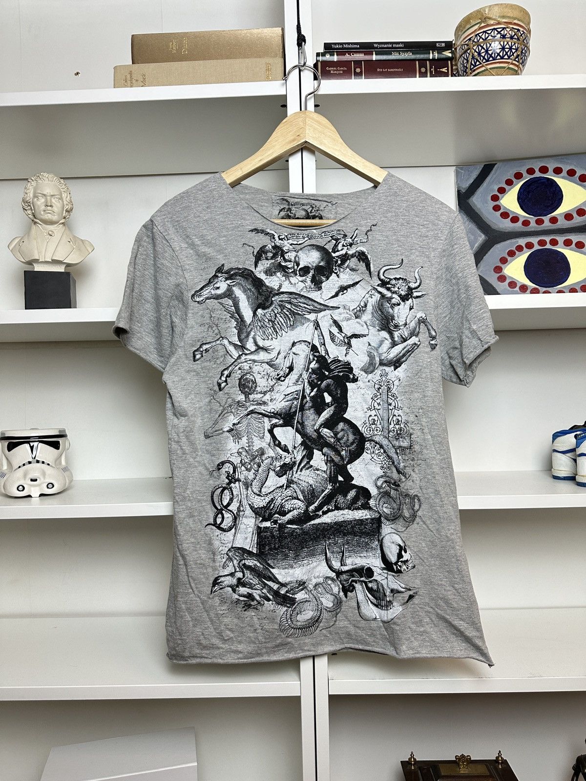 Affliction Vintage y2k skull tee t-shirt Size US M / EU 48-50 / 2 - 1 Thumbnail