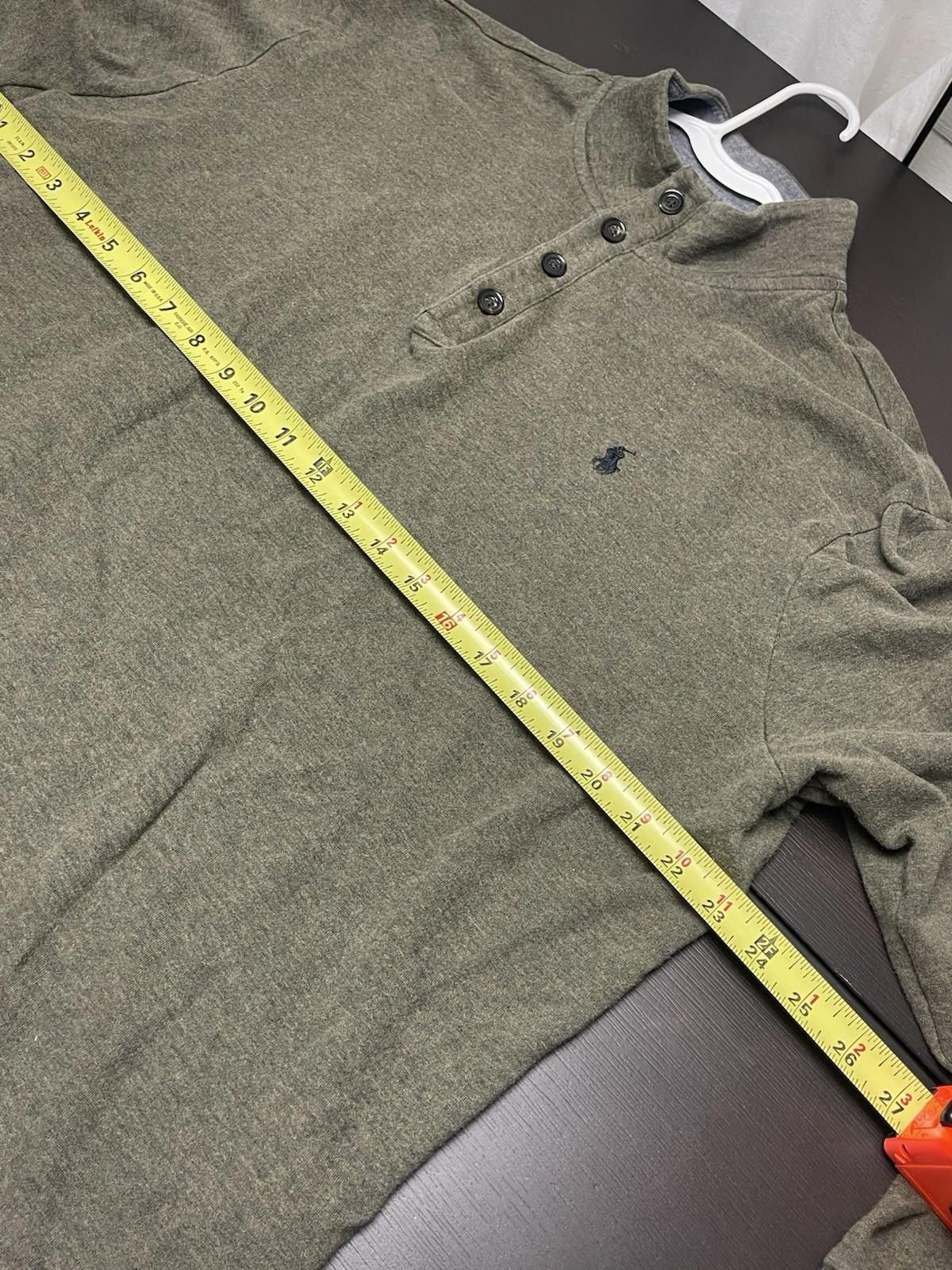 Polo Ralph Lauren Vintage Polo Ralph Lauren Sweatshirt Mens XL Brown Button Size US XXL / EU 58 / 5 - 6 Thumbnail