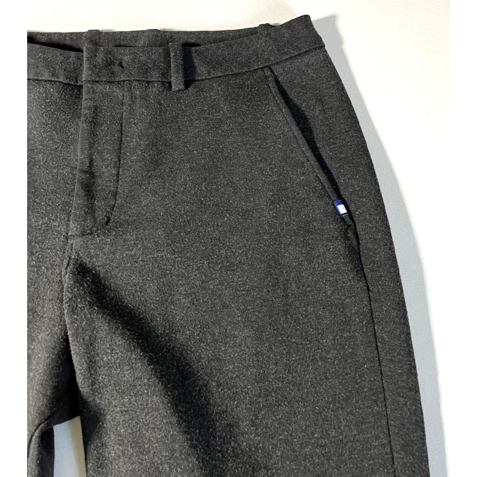 Vintage Kit and Ace Men’s Chino Pants Rayon Blend Stretch Gray 34 Inseam 29.5 Straight Front Flat Waist 34 Size 34 Regular Size US 34 / EU 50 - 7 Thumbnail