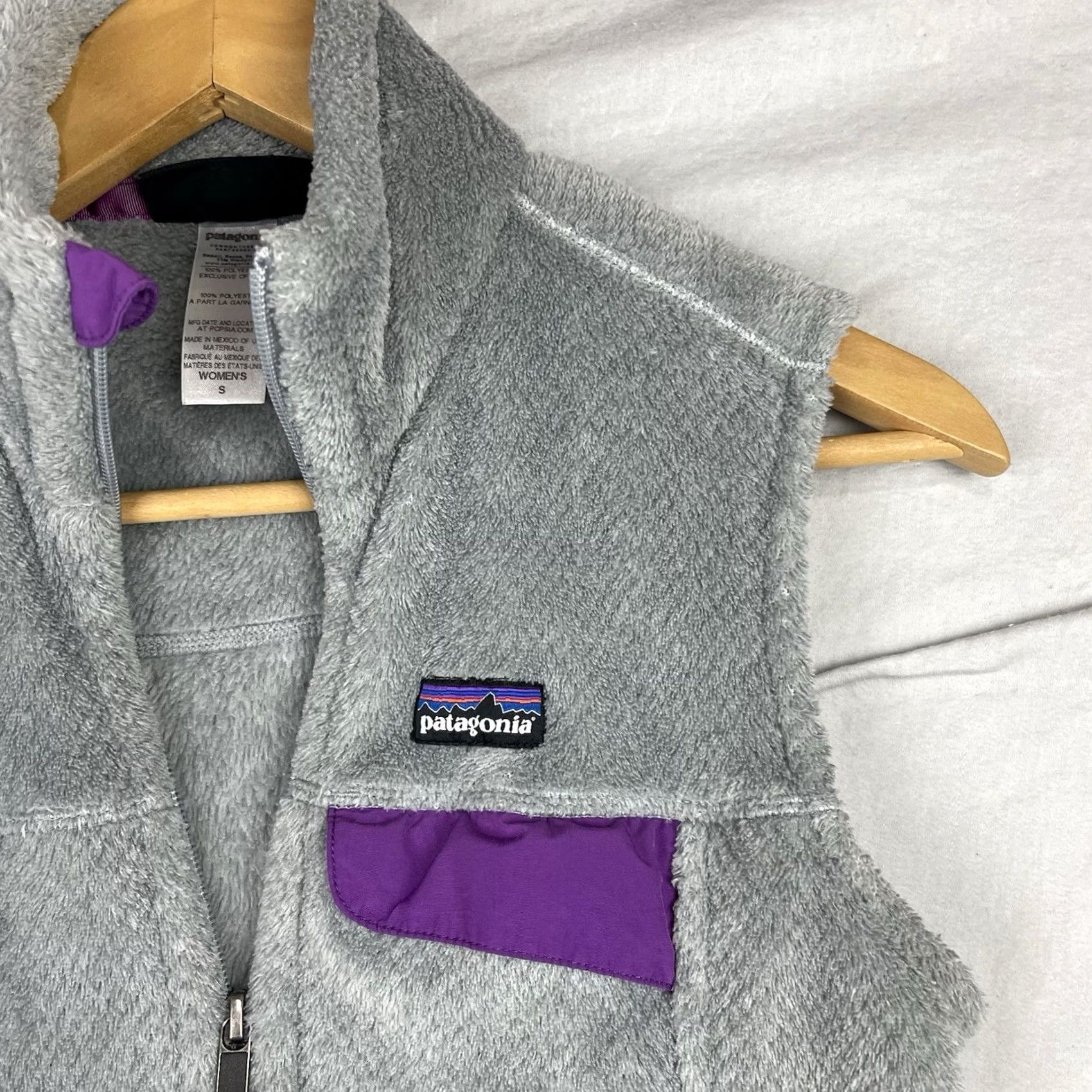 Patagonia Patagonia Vest Womens Small Gray Re-Tool Zip Up Fleece Outdoor Casual 25445 Size S / US 4 / IT 40 - 3 Thumbnail