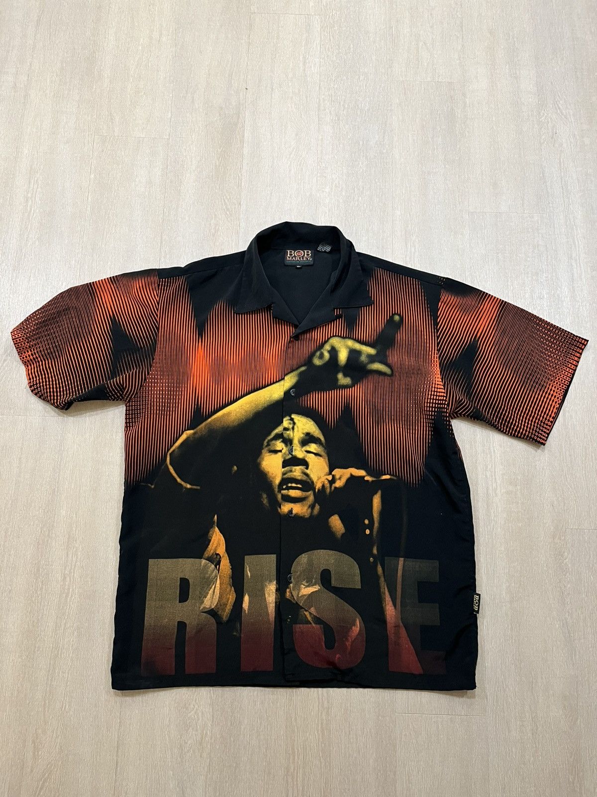Bob Marley Vintage Bob Marley All Over Print Shirt Size US XL / EU 56 / 4 - 2 Thumbnail