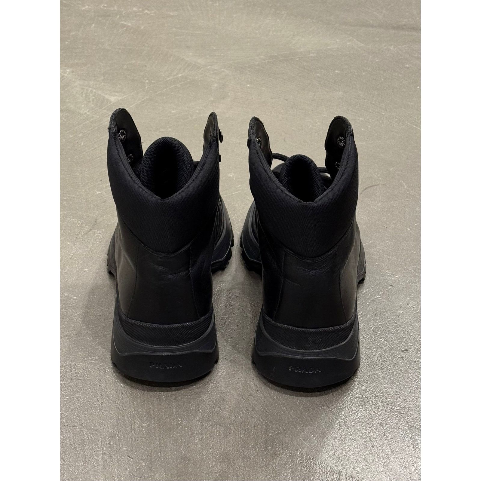 Prada 2000s Prada leather combat boots Size US 10 / EU 43 - 7 Thumbnail