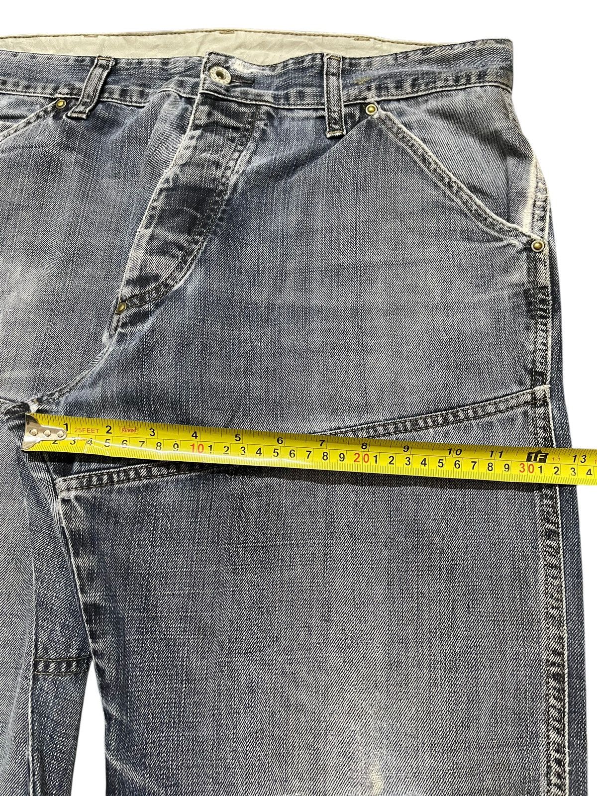 G-Star Vintage Japanese G-Star Faded Wash Distress Baggy Jeans Size US 34 / EU 50 - 14 Thumbnail