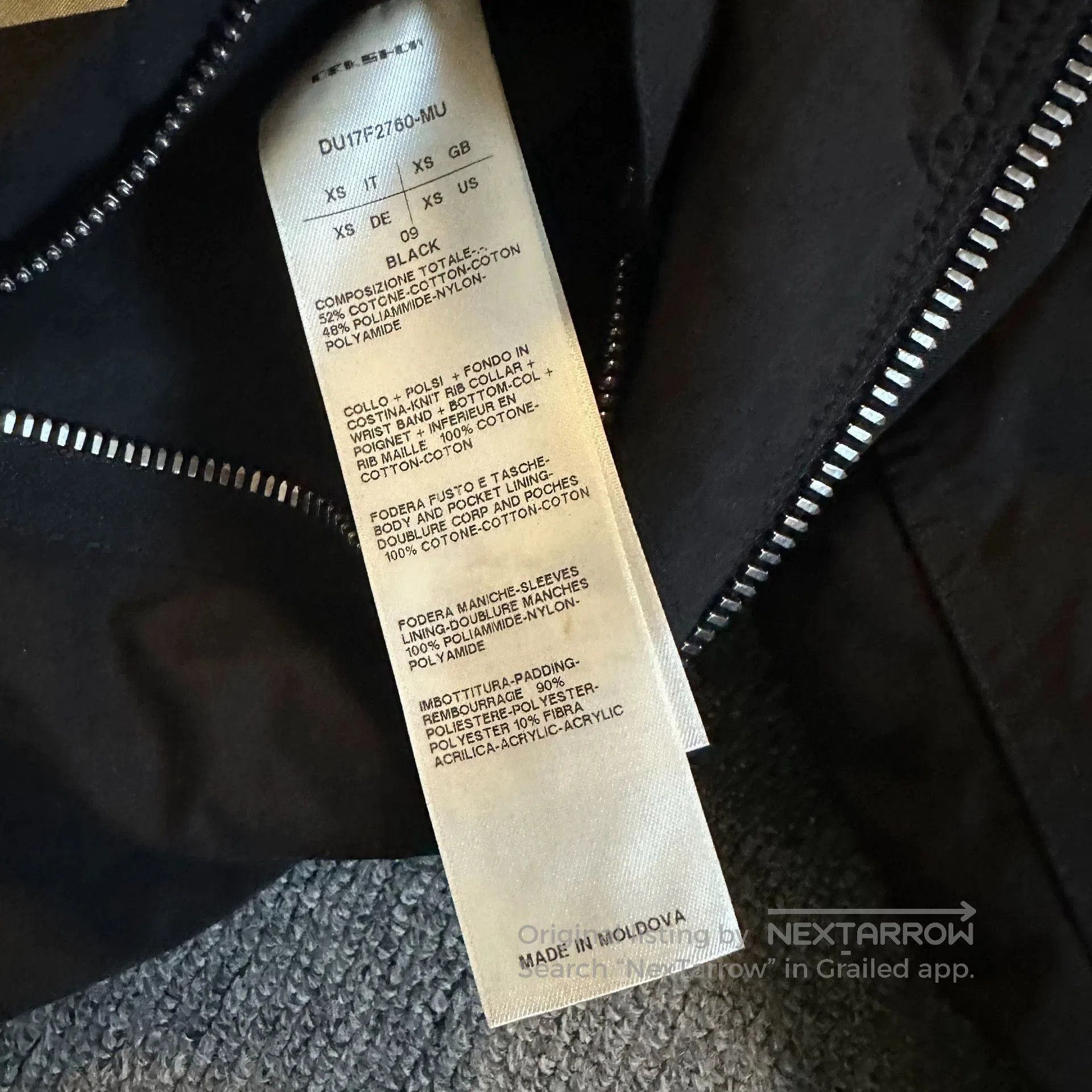 Rick Owens rick owens drkshdw ma-1 pilot jacket. Size US XS / EU 42 / 0 - 6 Thumbnail