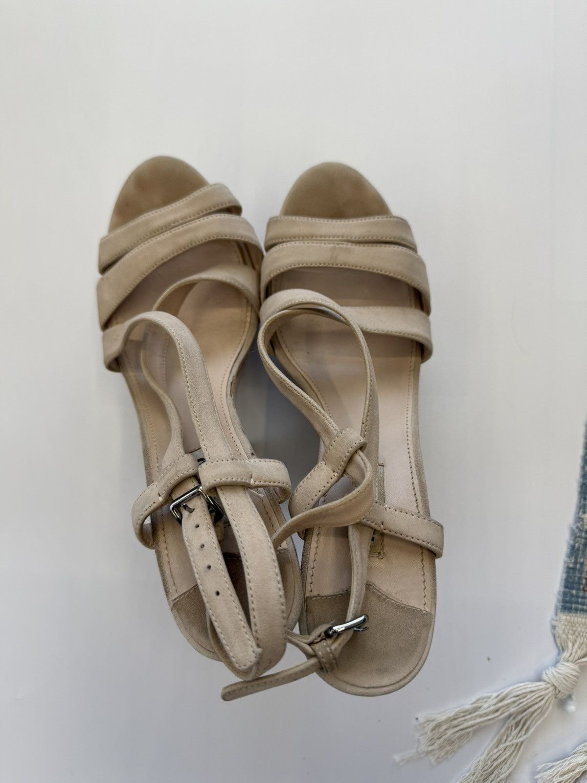 Miu Miu Miu Miu Suede Strap Pump Sandals Size EU 41 Size US 11 / IT 41 - 16 Thumbnail