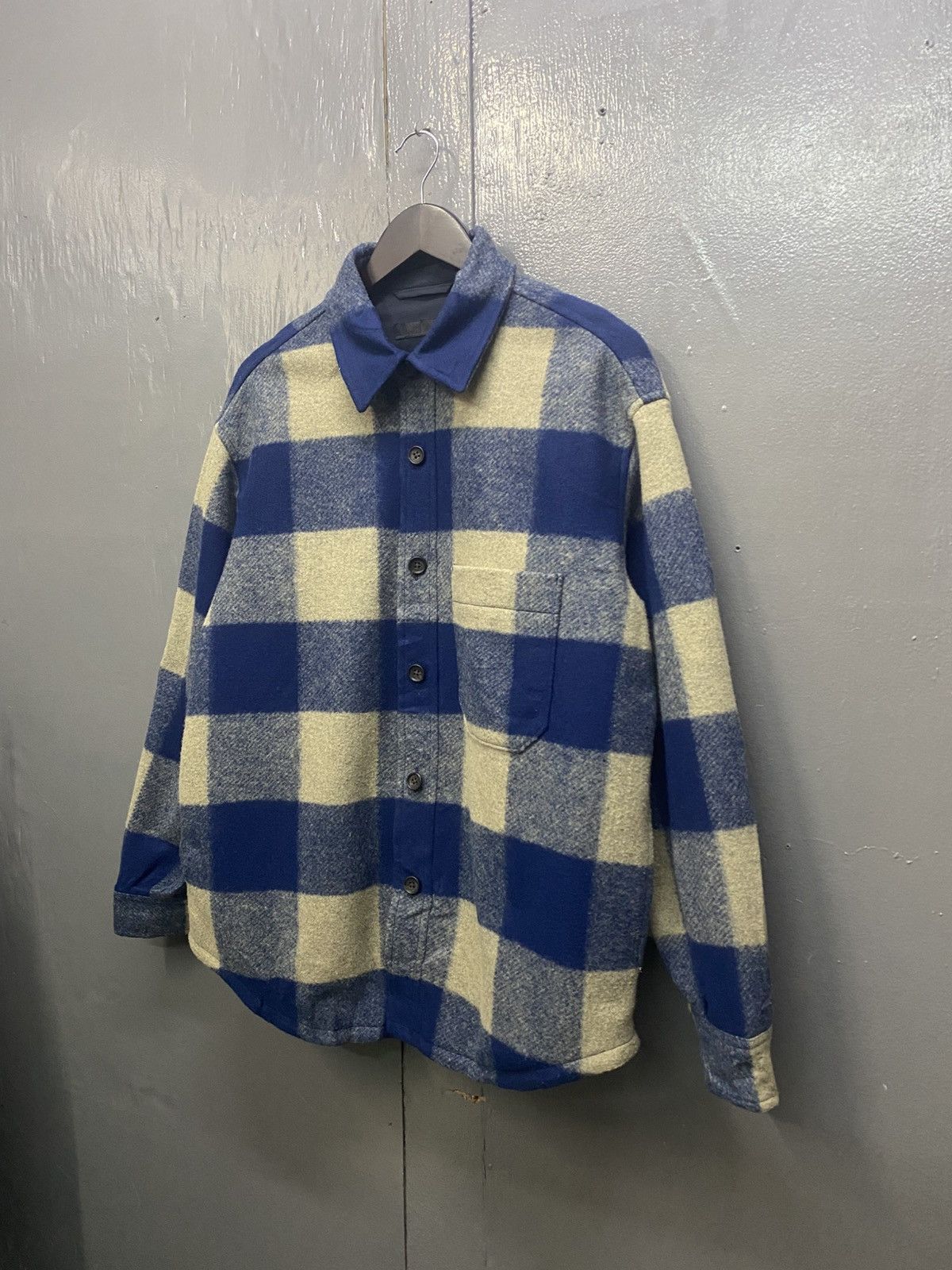 Uniqlo Uniqlo Wool Plaid Tartan Jacket Size US L / EU 52-54 / 3 - 2 Thumbnail