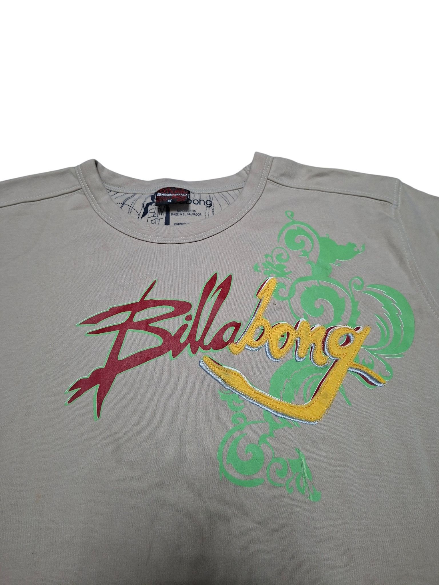 Billabong BILLABONG VINTAGE BIG LOGO SURF SK8 TEE Size US XL / EU 56 / 4 - 2 Thumbnail