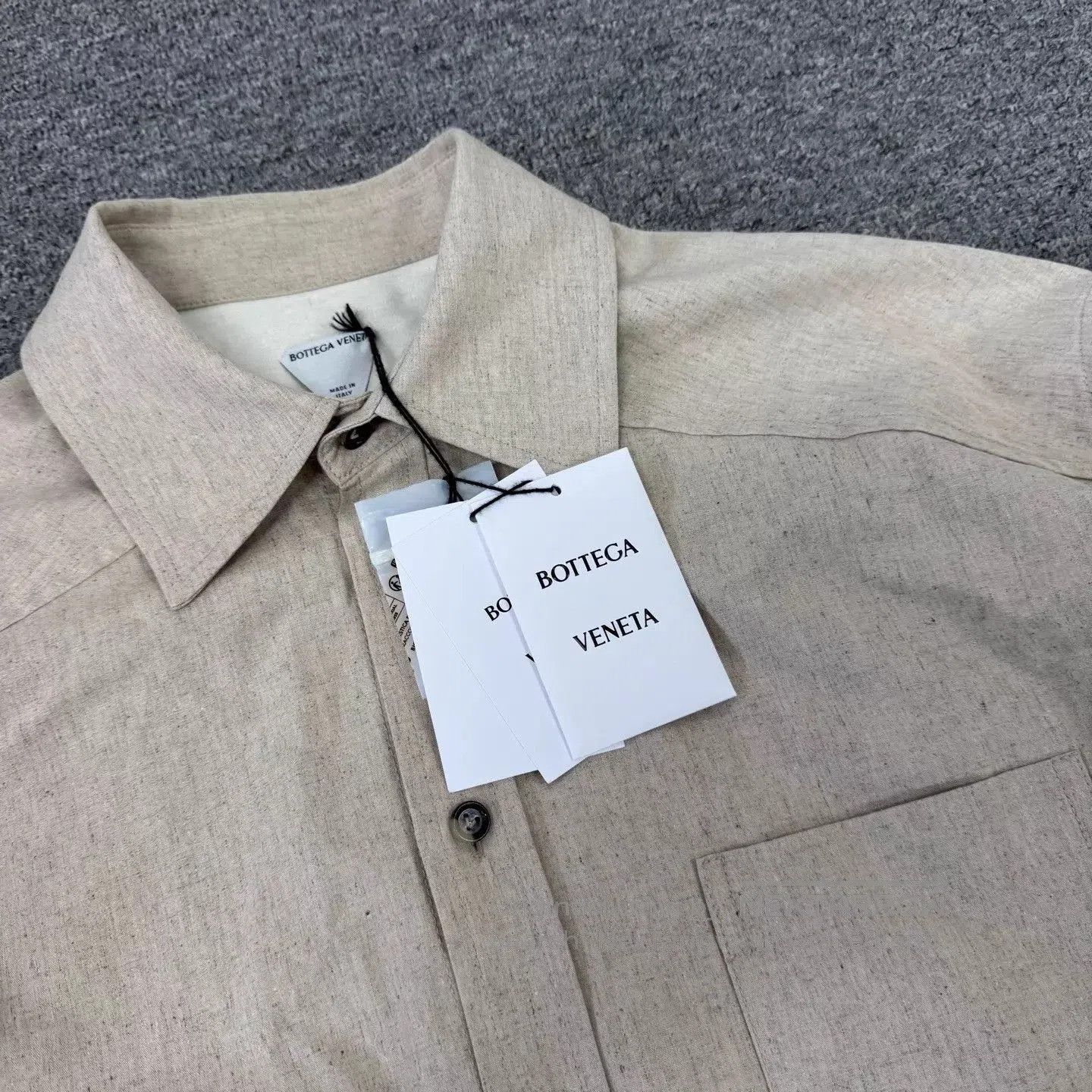 Bottega Veneta Beige Long Sleeve Button. Size US S / EU 44-46 / 1 - 4 Thumbnail