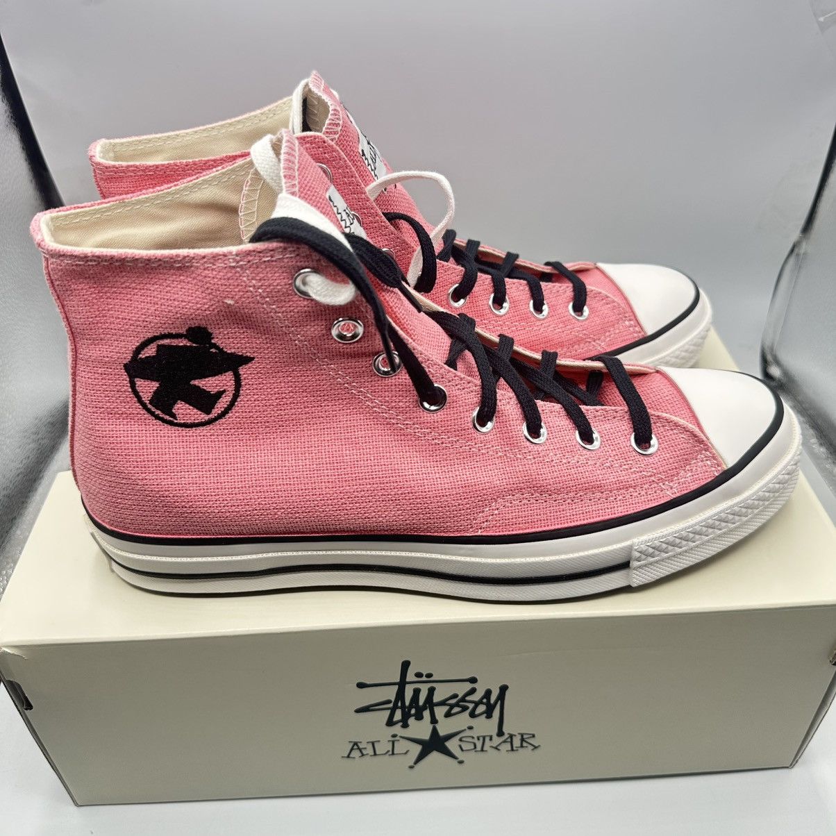 Converse × Stussy Converse Stussy x Chuck Taylor Surfman Pink Size 10 Men/12 W Size US 10 / EU 43 - 4 Thumbnail