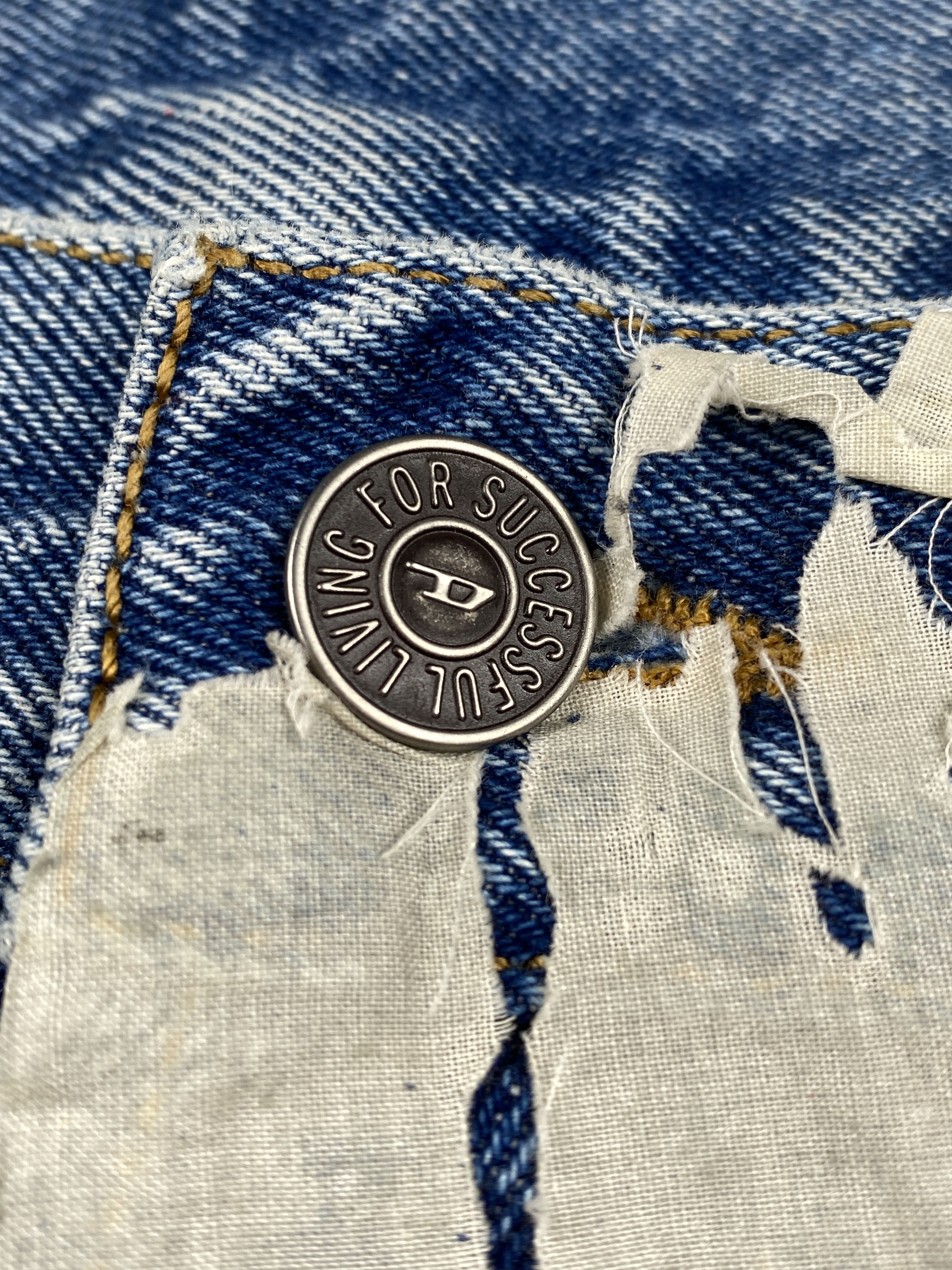 Diesel 2010 5 Pocket Denim Jeans Size US 35 - 8 Thumbnail