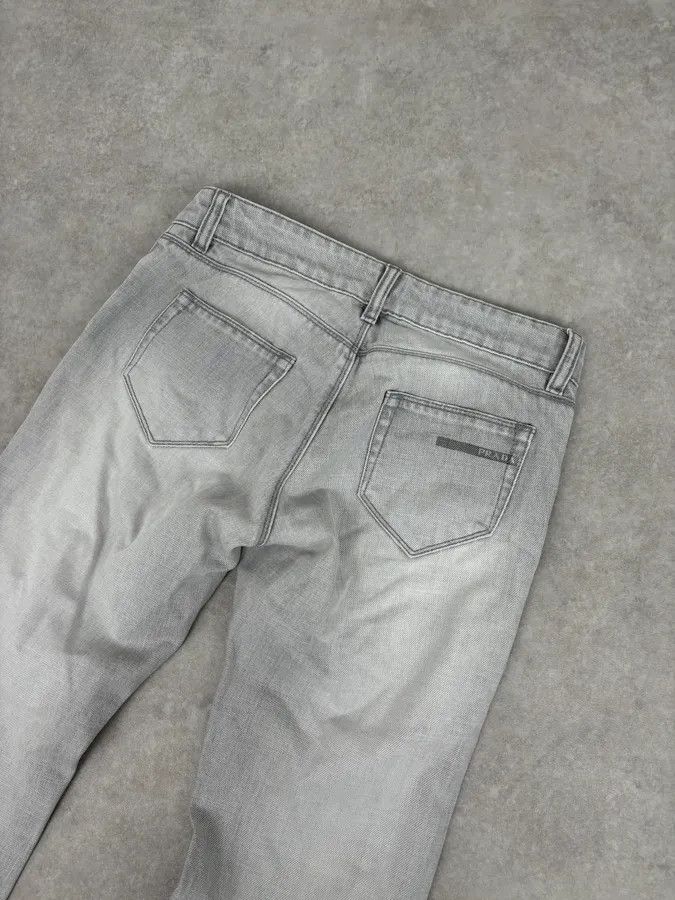 Prada 2000s Prada Grey Slim Pants Size 24" / US 00 / IT 34 - 7 Thumbnail