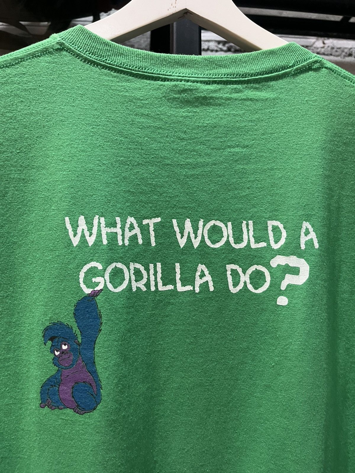 Disney Tarzan The Musical What a Gorilla do Promo Tee Size US M / EU 48-50 / 2 - 4 Thumbnail