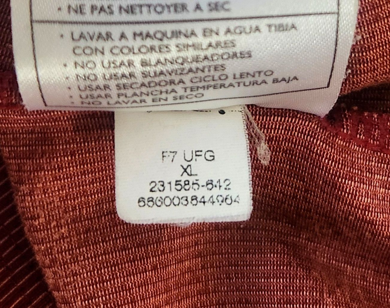 Nike Nike Dri-Fit Polo Men Large Red/Burgundy Short Sleeve Golf Size US XL / EU 56 / 4 - 8 Thumbnail