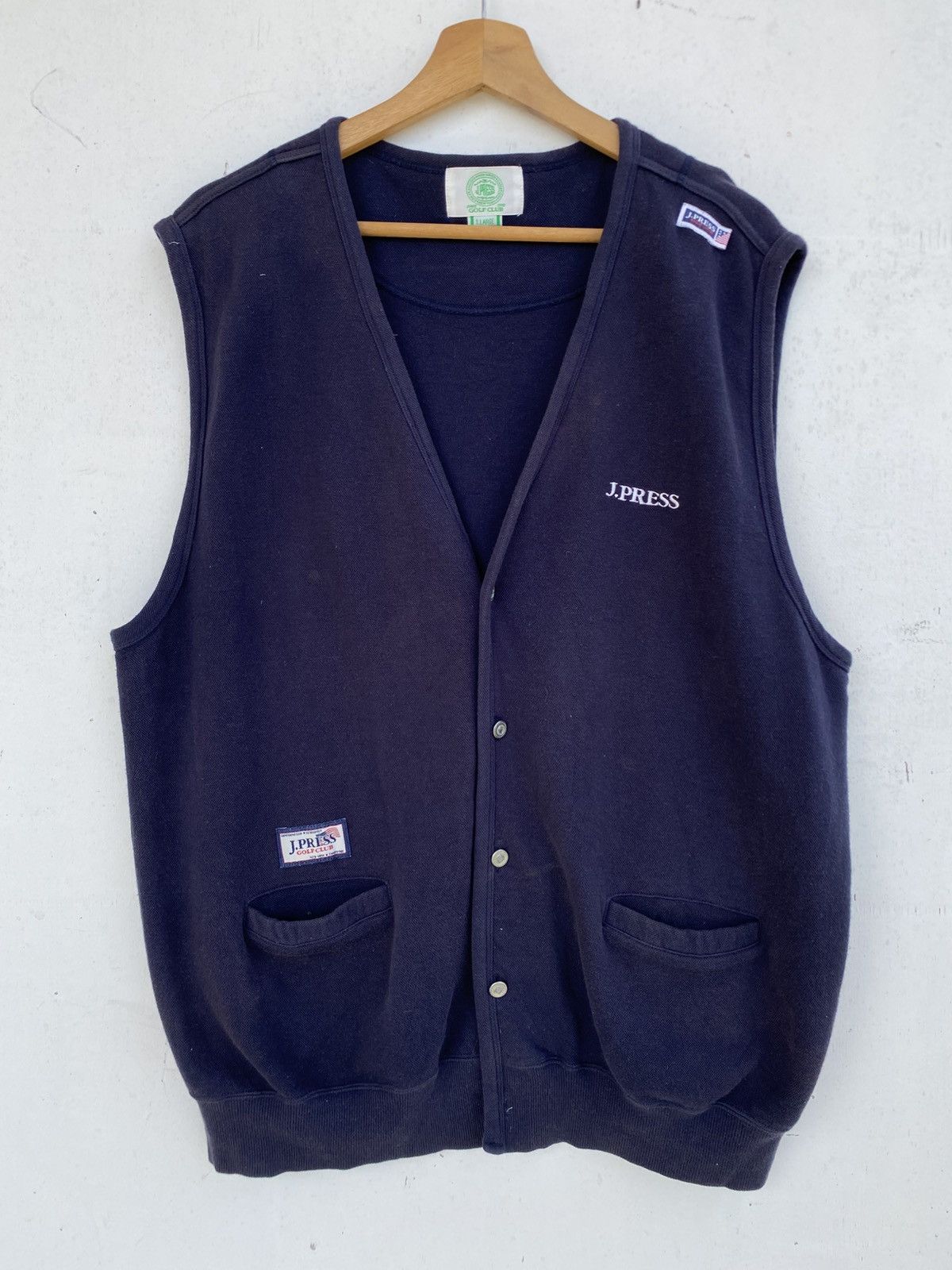 J. Press J Press Sweater Vest Size US L / EU 52-54 / 3 - 2 Thumbnail
