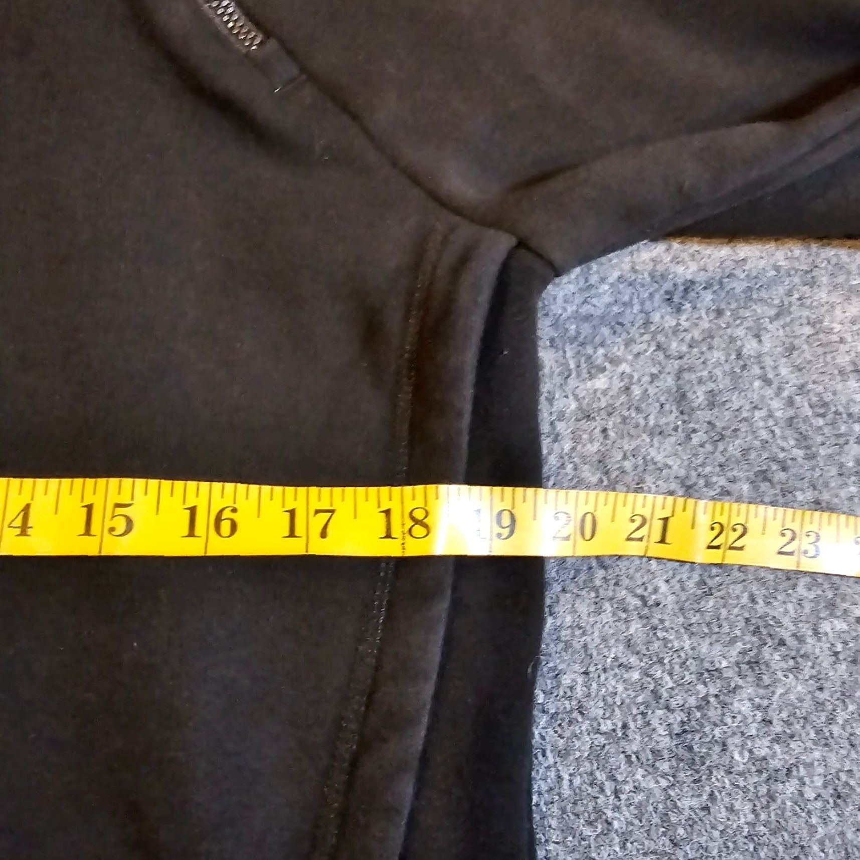 Athleta Athleta Sweater Womens Medium Black Cozy Karm Asym Open Zipper Casual Size M / US 6-8 / IT 42-44 - 6 Thumbnail