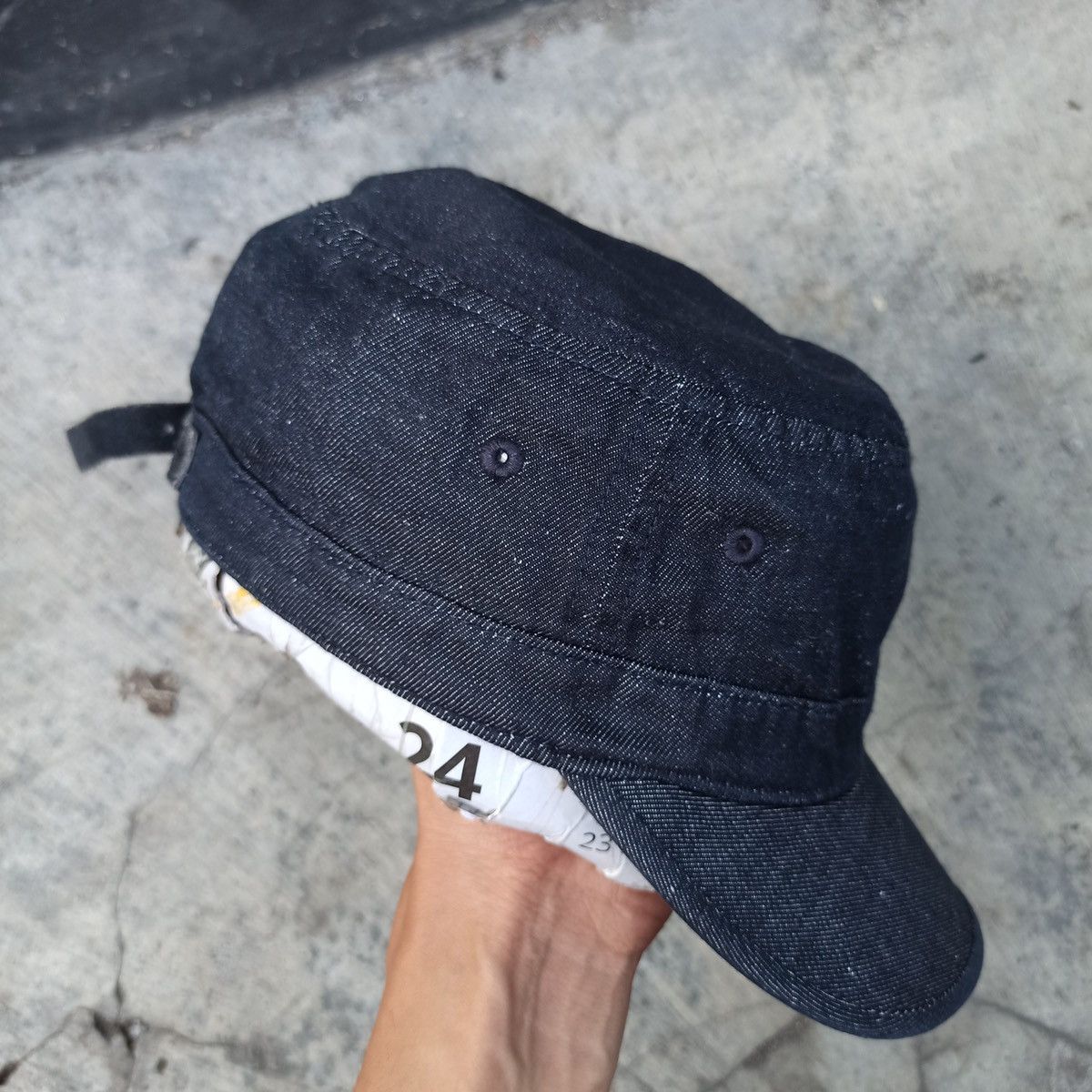Japanese Brand × Uniqlo Black chrome sailor patrol hat Size ONE SIZE - 7 Thumbnail