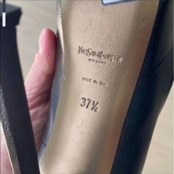 Yves Saint Laurent Yves Saint Laurent 120mm tribute leather pumps Size US 7.5 / IT 37.5 - 5 Thumbnail