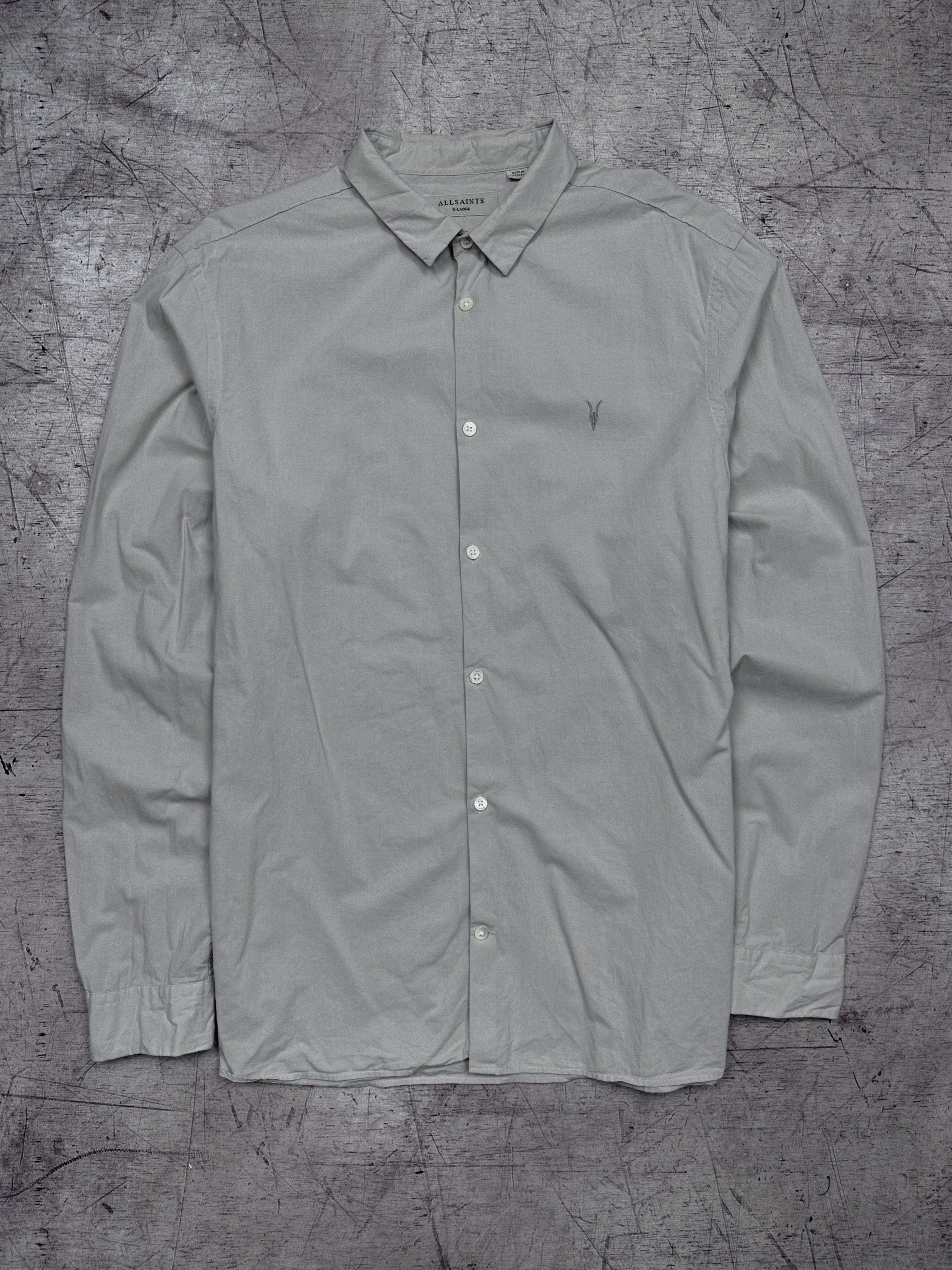 Allsaints Allsaints Mens Hains Long Sleeve Shirt Size US XL / EU 56 / 4 - 1 Thumbnail