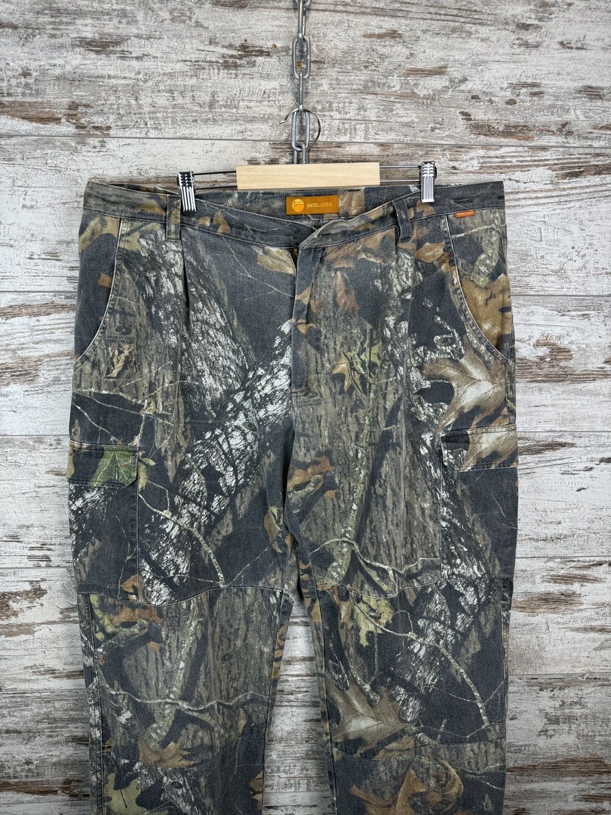 Realtree × Vintage Mens Vintage Realtree cargo baggy pants Carhartt style y2k Size US 36 / EU 52 - 4 Thumbnail