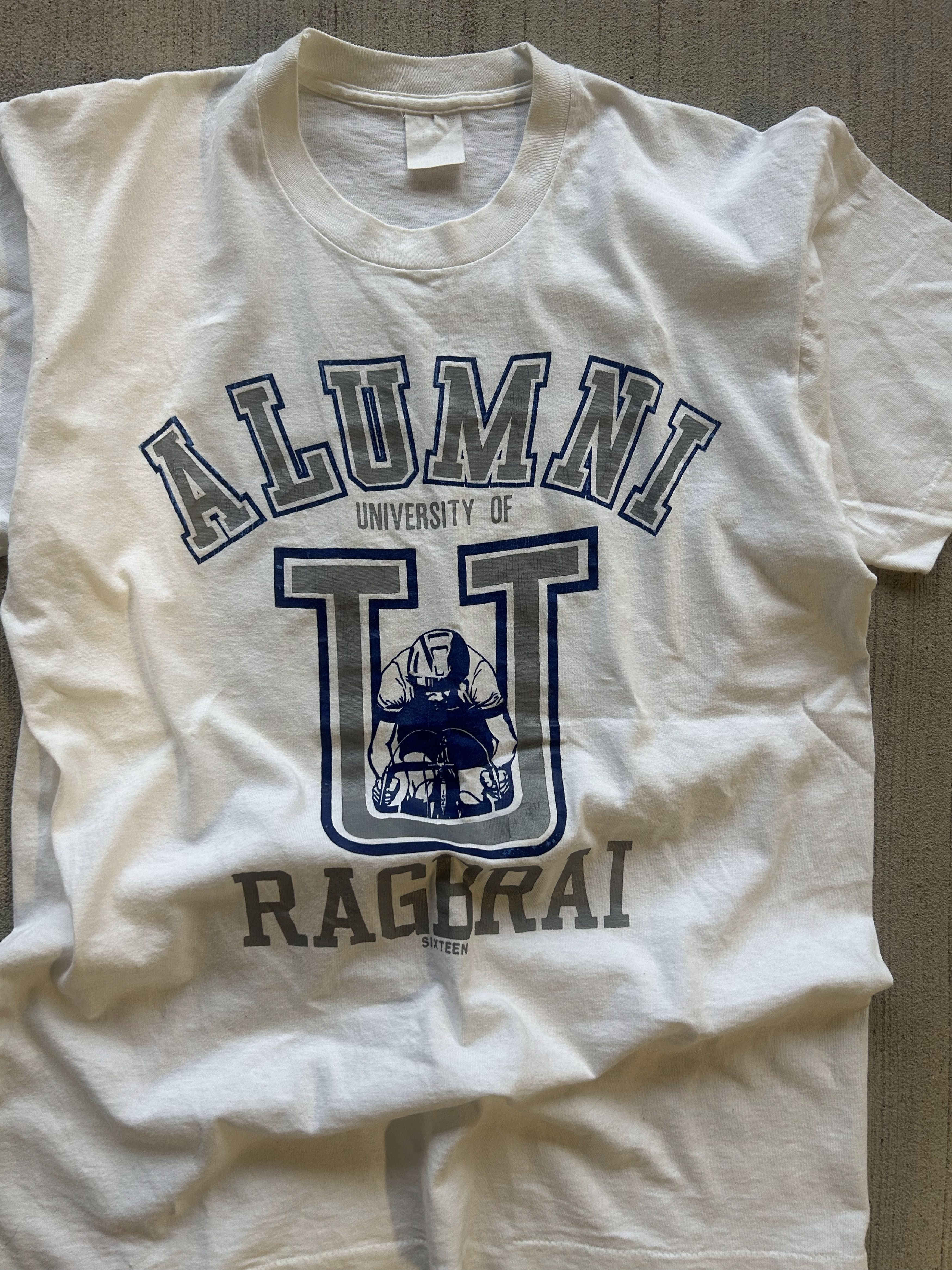 Vintage Vintage RAGBRAI XVI Alumni University of U Single Stitch Size US XL / EU 56 / 4 - 2 Thumbnail